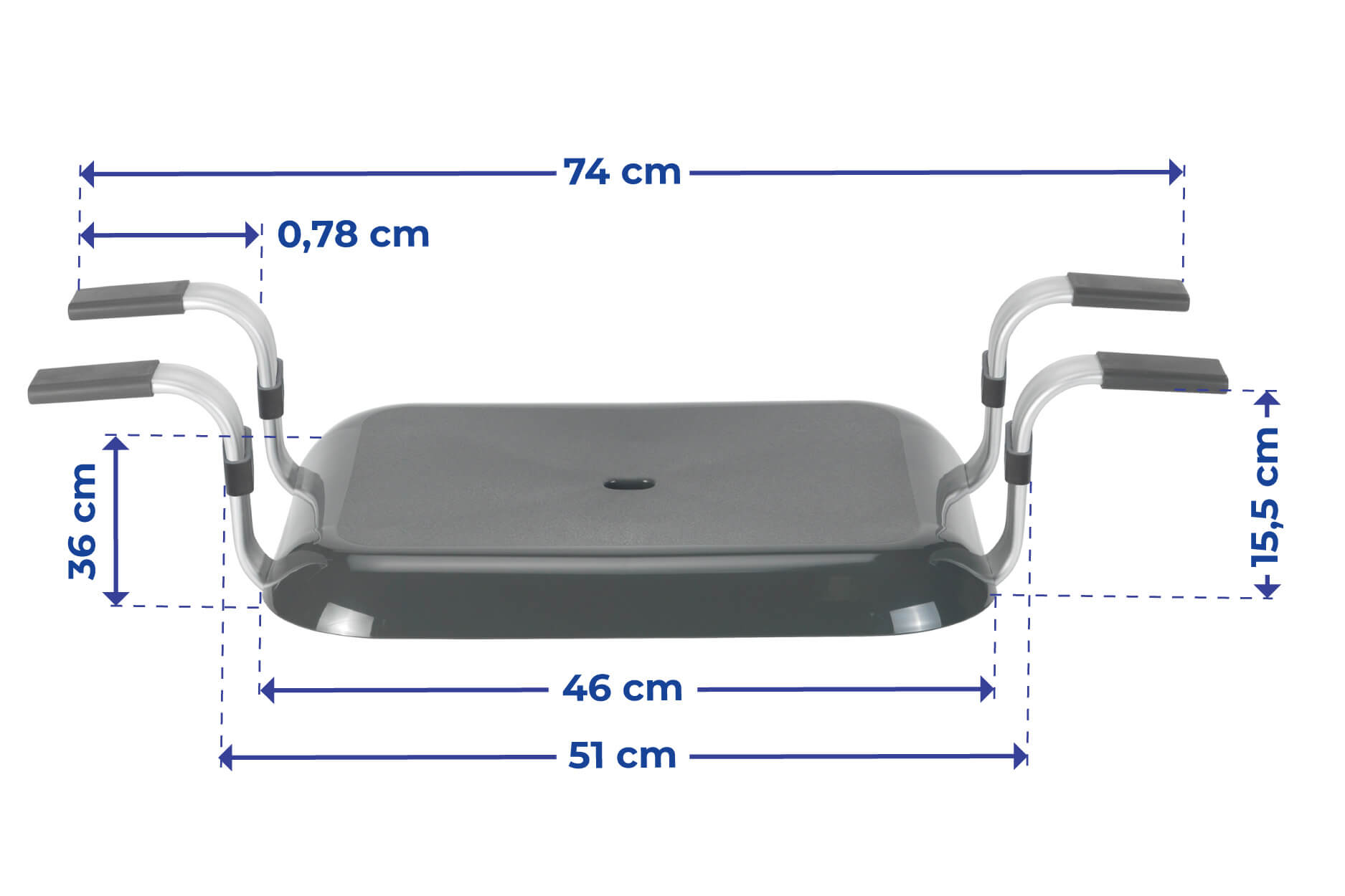 Badewannensitz Secura Premium, 150 kg Tragkraft