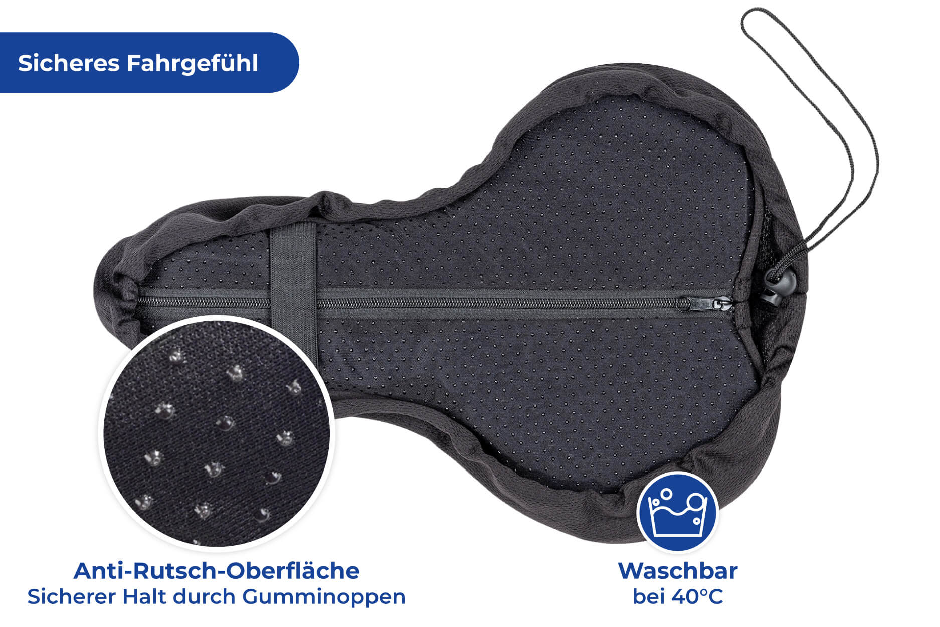 Gel-Sattelbezug Comfort