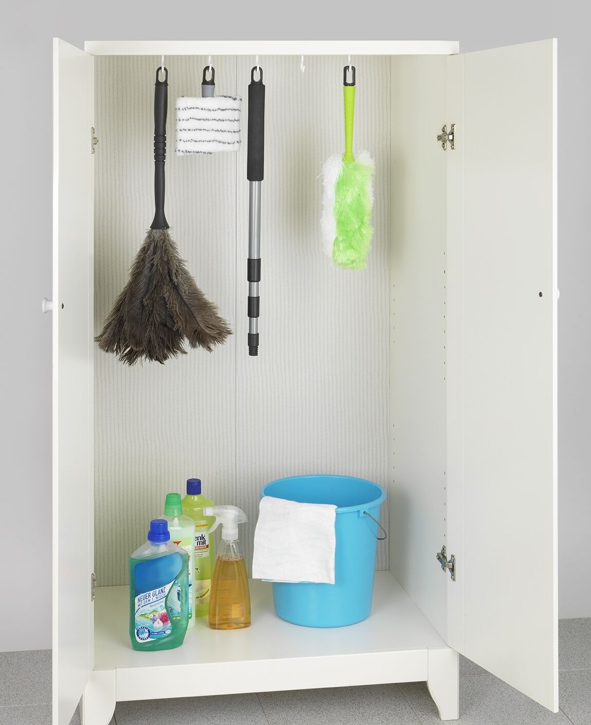 Staubwedel inkl. Teleskopstiel knickbar 2in1