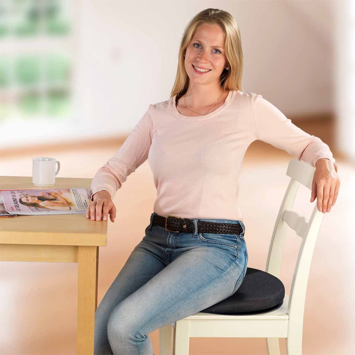 Drehkissen mit 2 Wechselbezügen Drehkissen mit 2 Wechselbezügen
