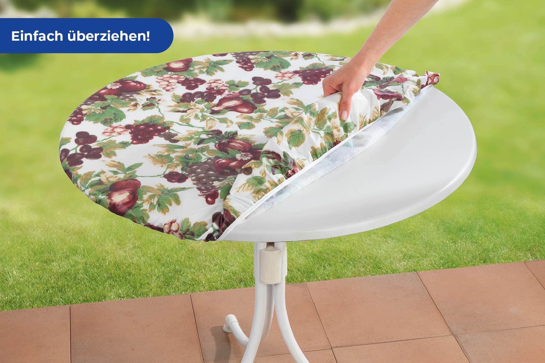 Spann-Tischdecke Traube Spann-Tischdecke Traube
