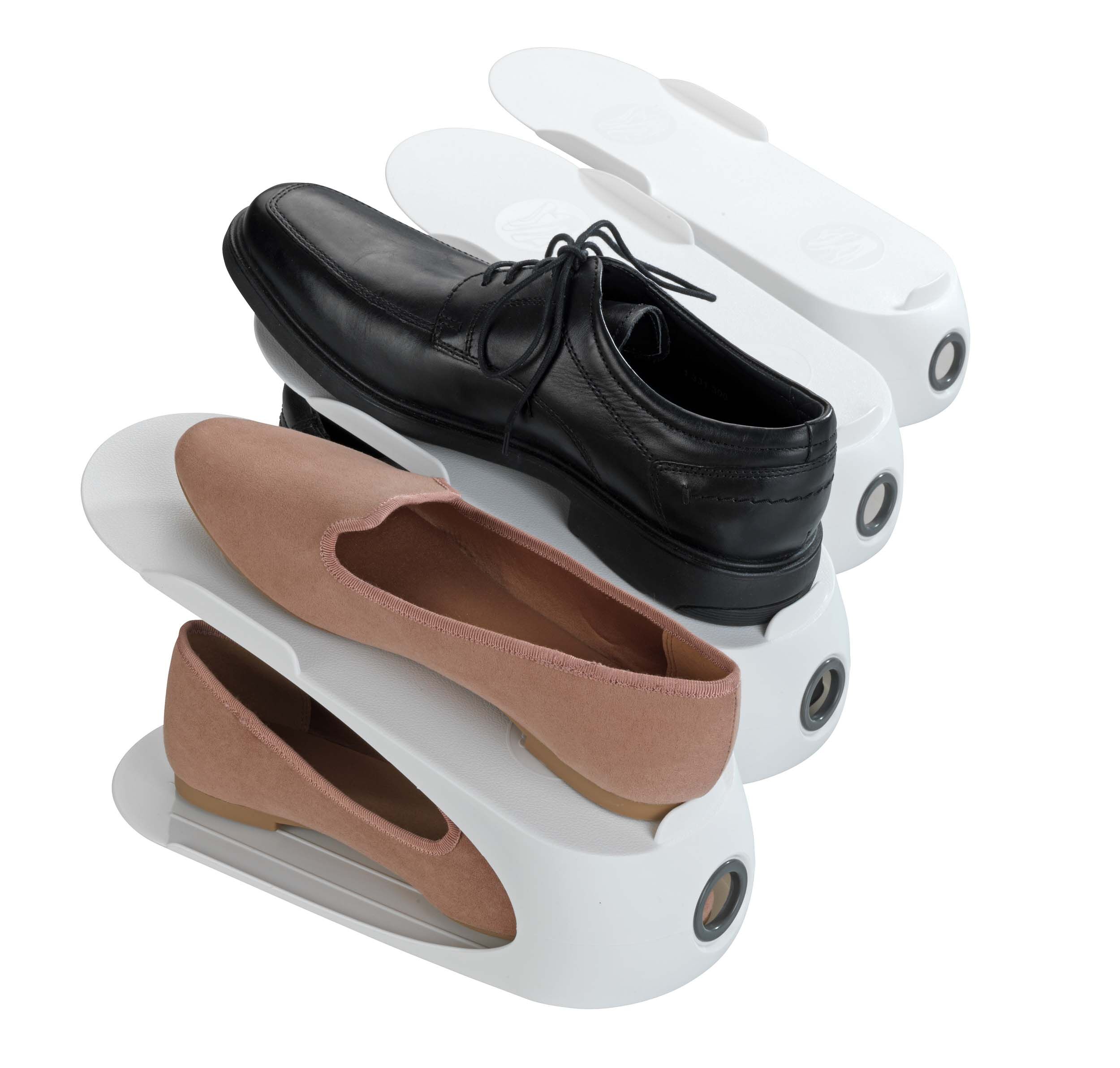 Schuhhalter Weiß, 4er Set Schuhhalter Weiß, 4er Set