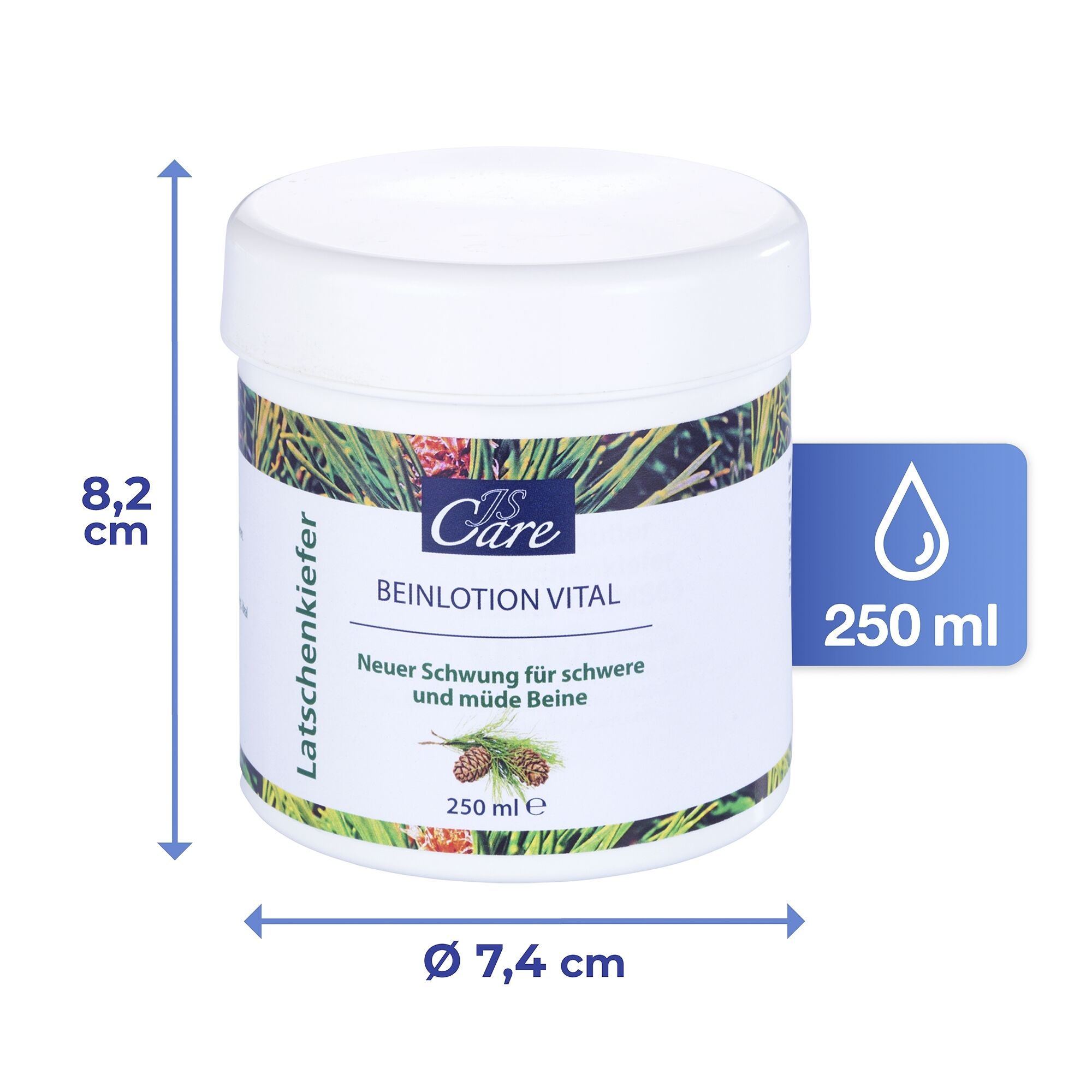 JS Care Latschenkiefer Beinlotion Vital, 250 ml JS Care Latschenkiefer Beinlotion Vital, 250 ml