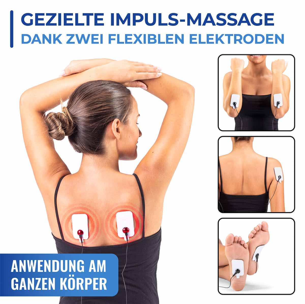 Nacken Strecker mit Impuls Massage Nacken Strecker mit Impuls Massage