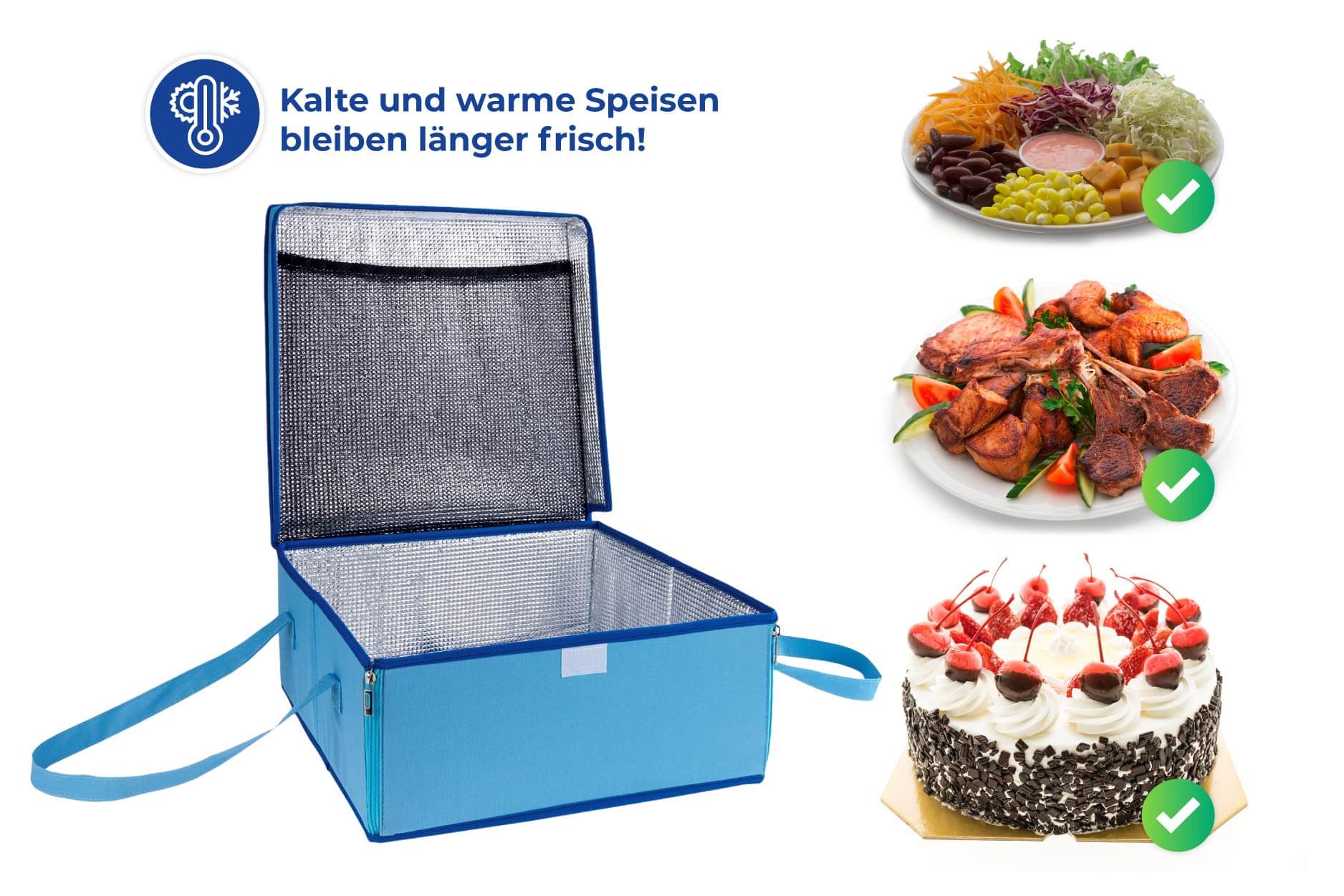 Transport-Kühltasche für Kuchen Transport-Kühltasche für Kuchen