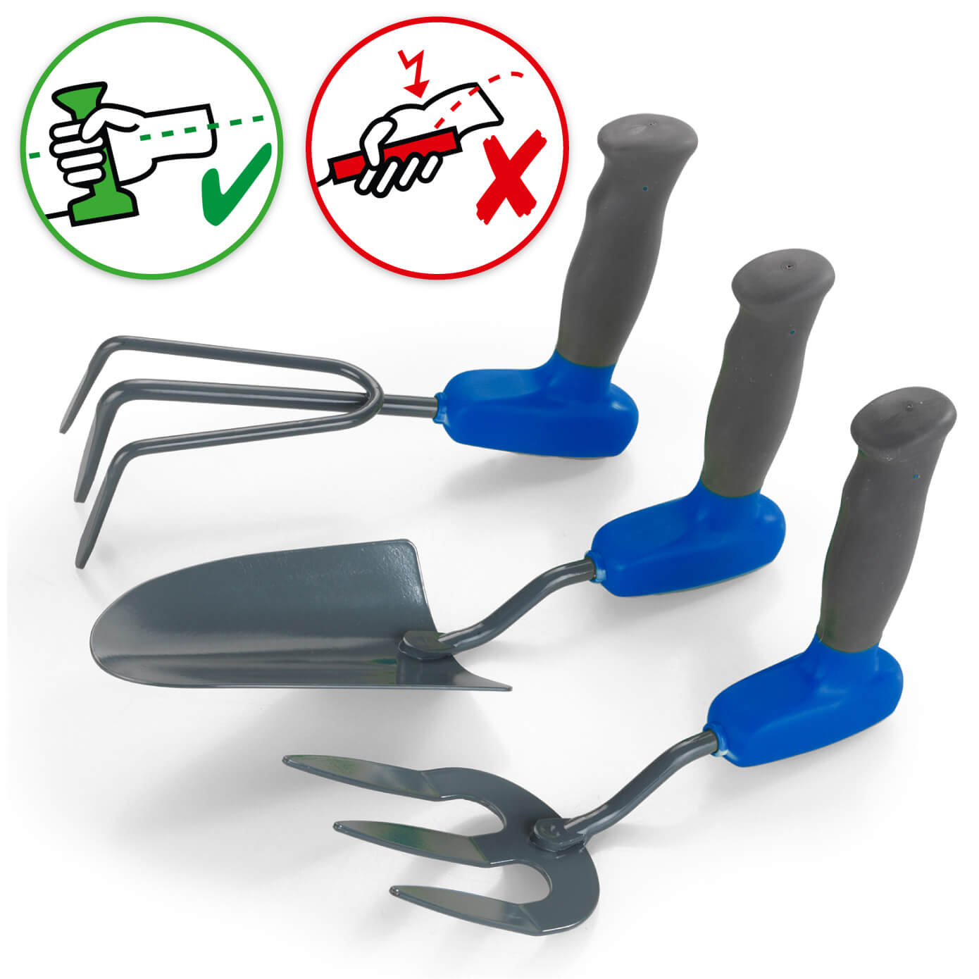 Ergonomisches Gartenset 3tlg. Ergonomisches Gartenset 3tlg.