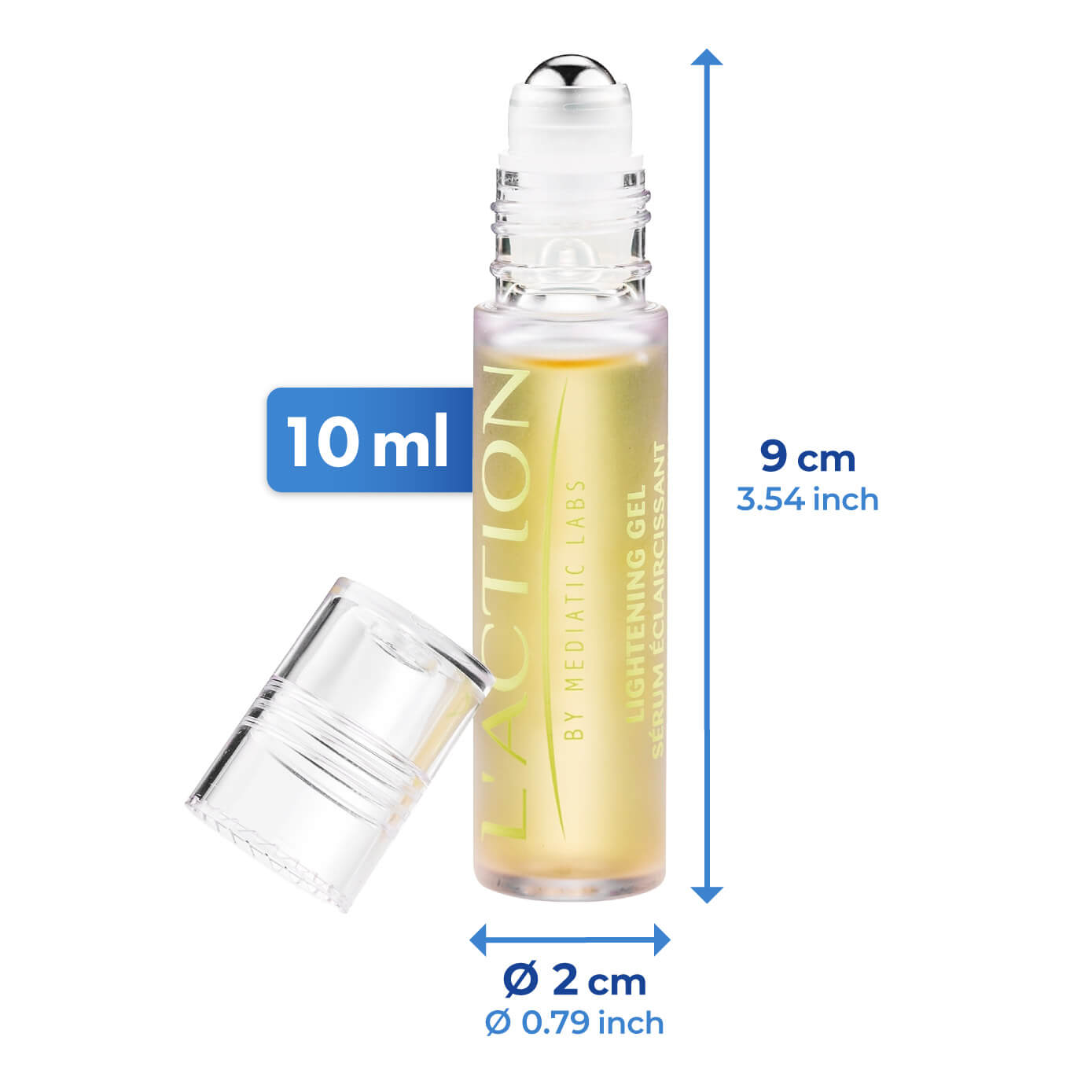 Damenbart-Blocker Roll-On, 2er