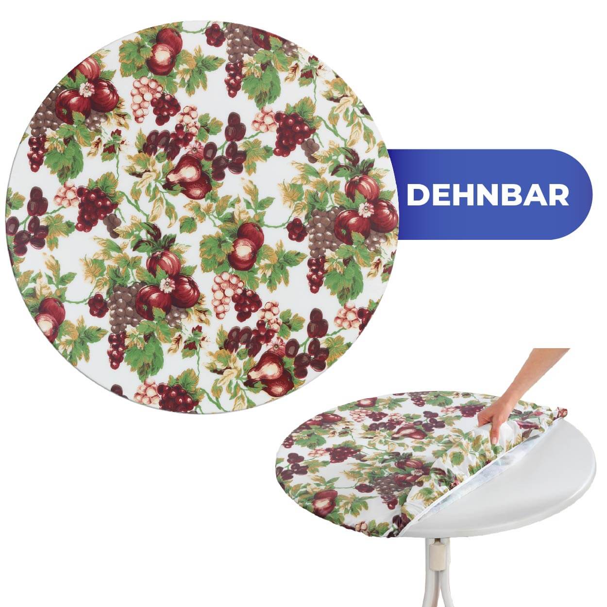 Spann-Tischdecke Traube Spann-Tischdecke Traube
