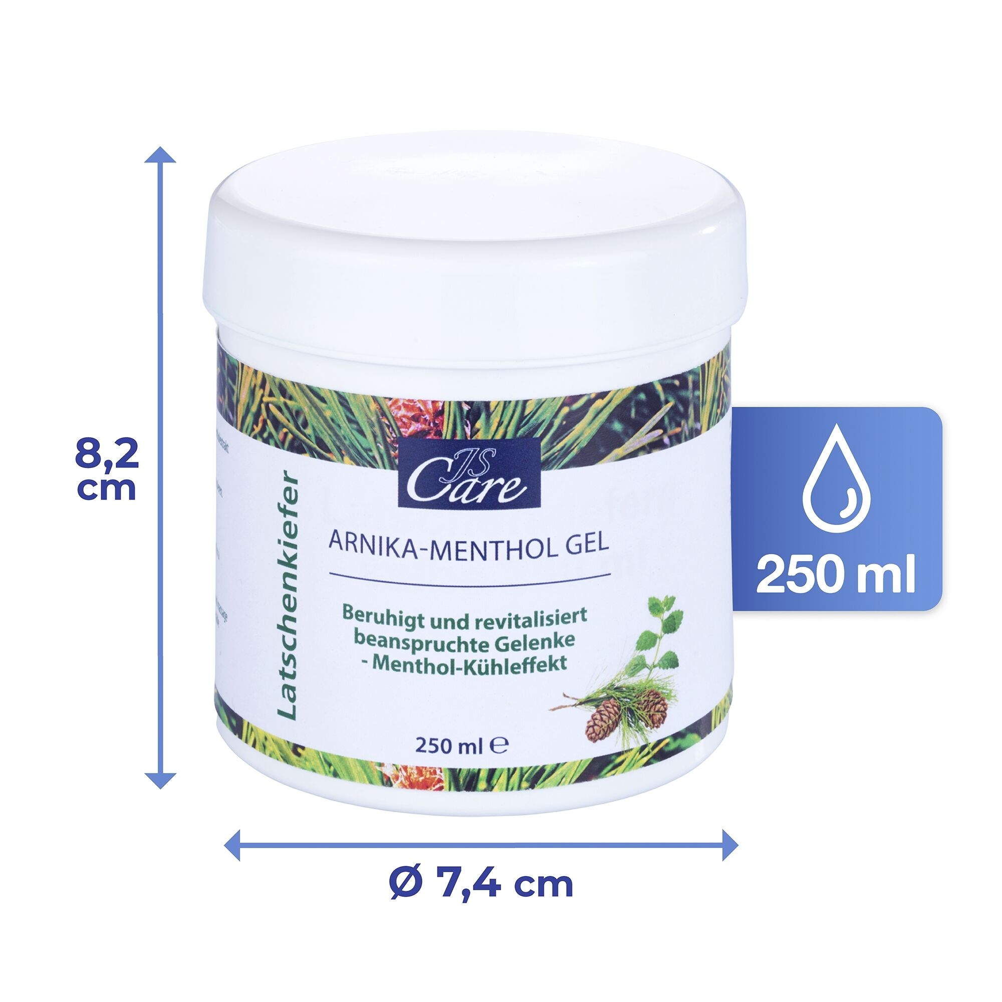 JS Care Latschenkiefer Arnika-Menthol Gel, 250 ml JS Care Latschenkiefer Arnika-Menthol Gel, 250 ml