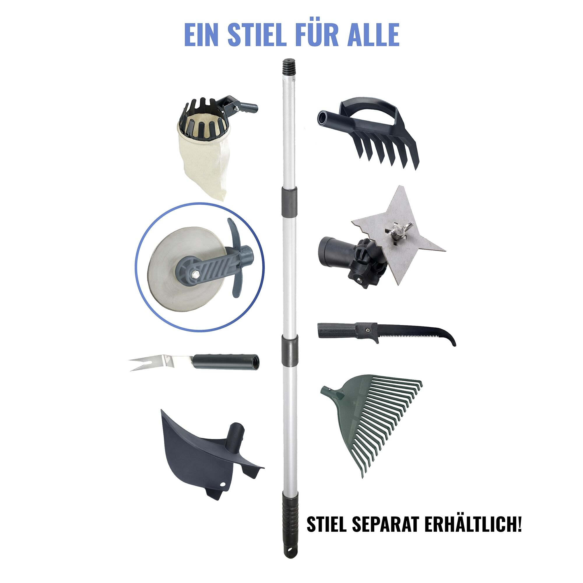 Rasenkantenroller CUT für Teleskopstiel