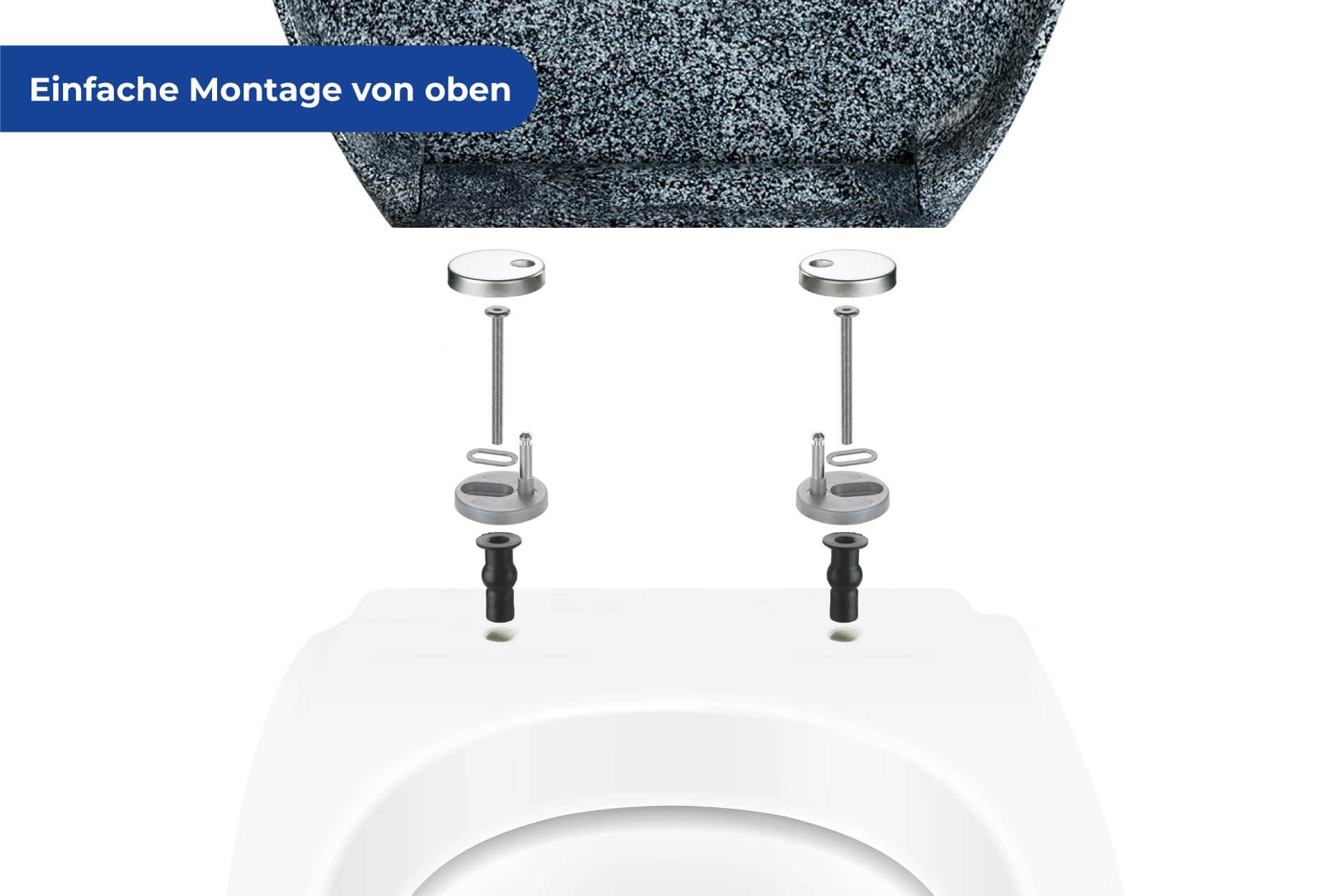 WC-Sitz Ottana, granit