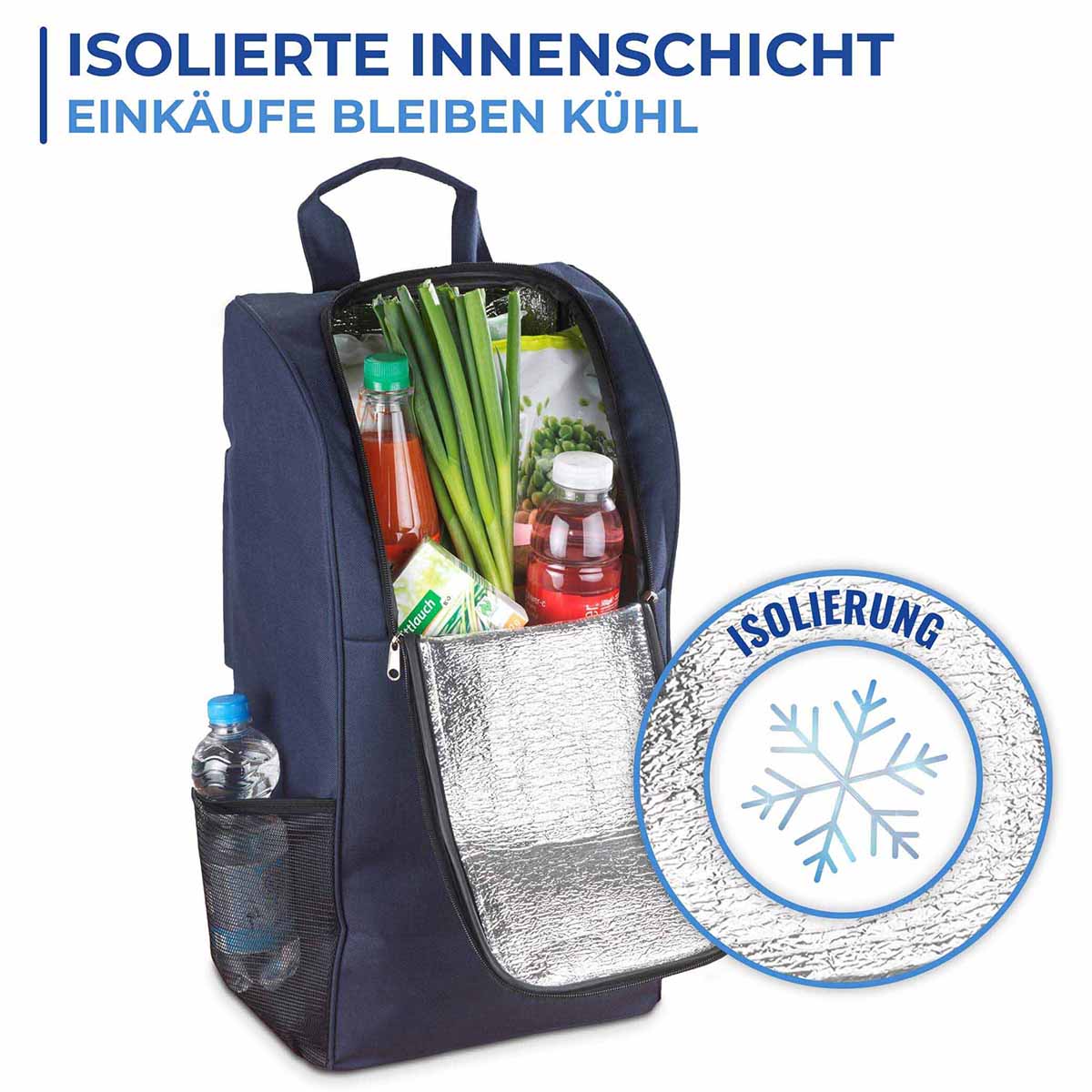 Einkaufstrolley mit Sitz Einkaufstrolley mit Sitz