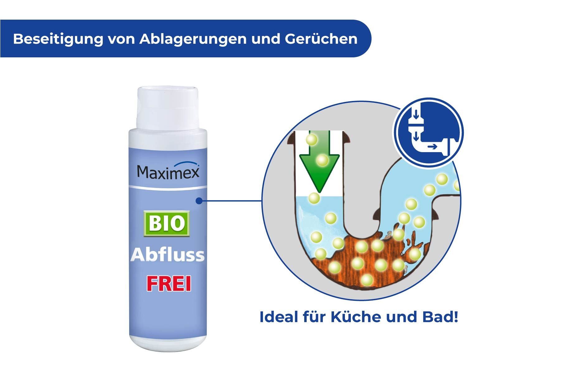Bio-Rohr- und Abflussfrei, 60 g Bio-Rohr- und Abflussfrei, 60 g