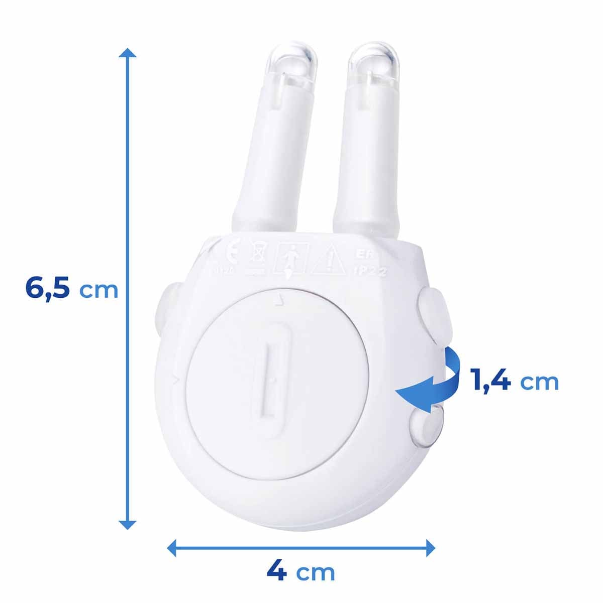 Nasenstecker mit Rotlichtfunktion für Allergiker Nasenstecker mit Rotlichtfunktion für Allergiker