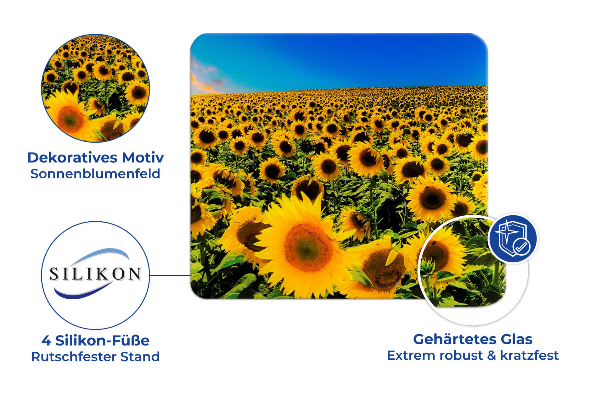 Multi-Platte SONNENBLUMENFELD Multi-Platte SONNENBLUMENFELD