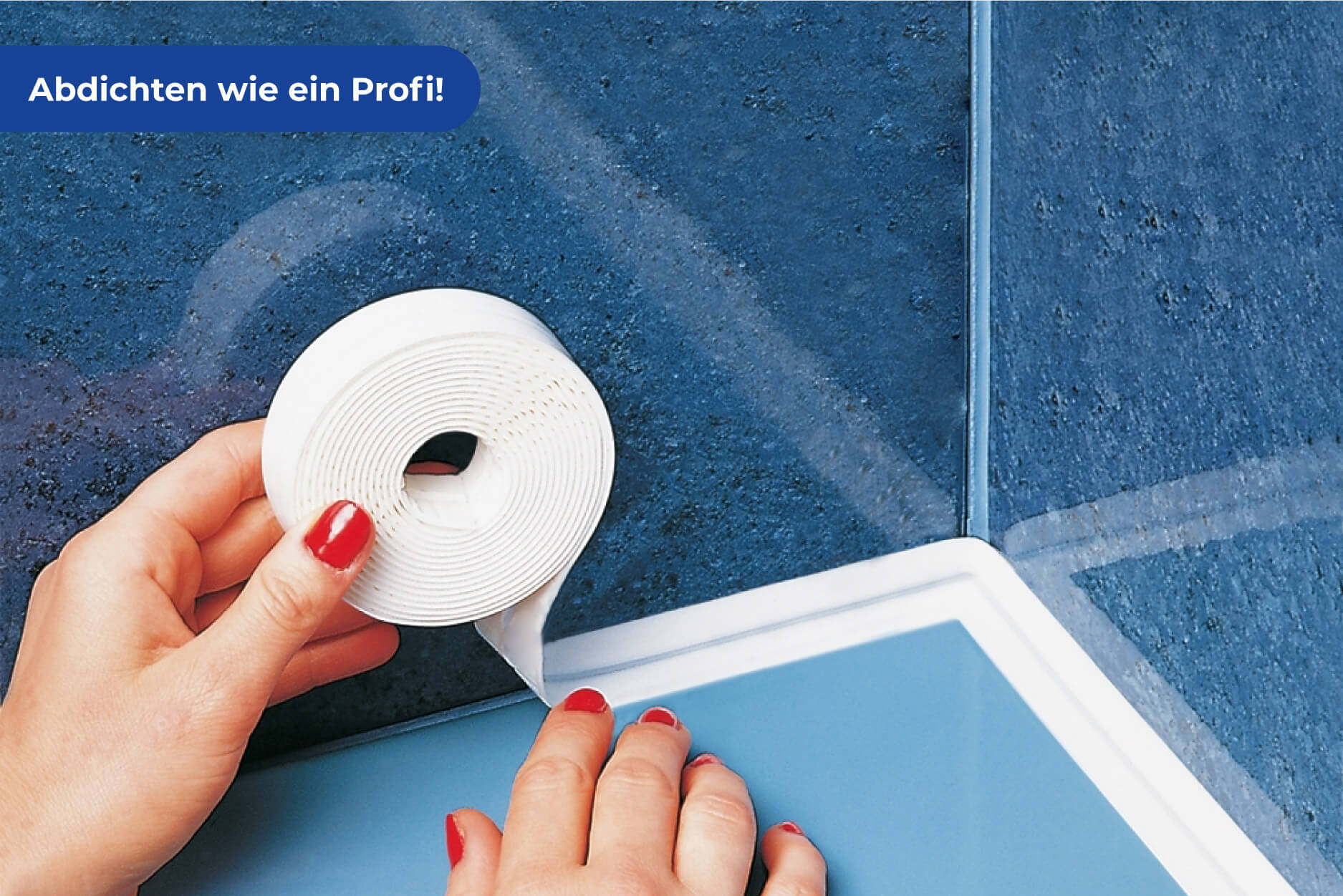 Wannen  Abdichtband Wasserdicht, 3,5m x 2,8cm