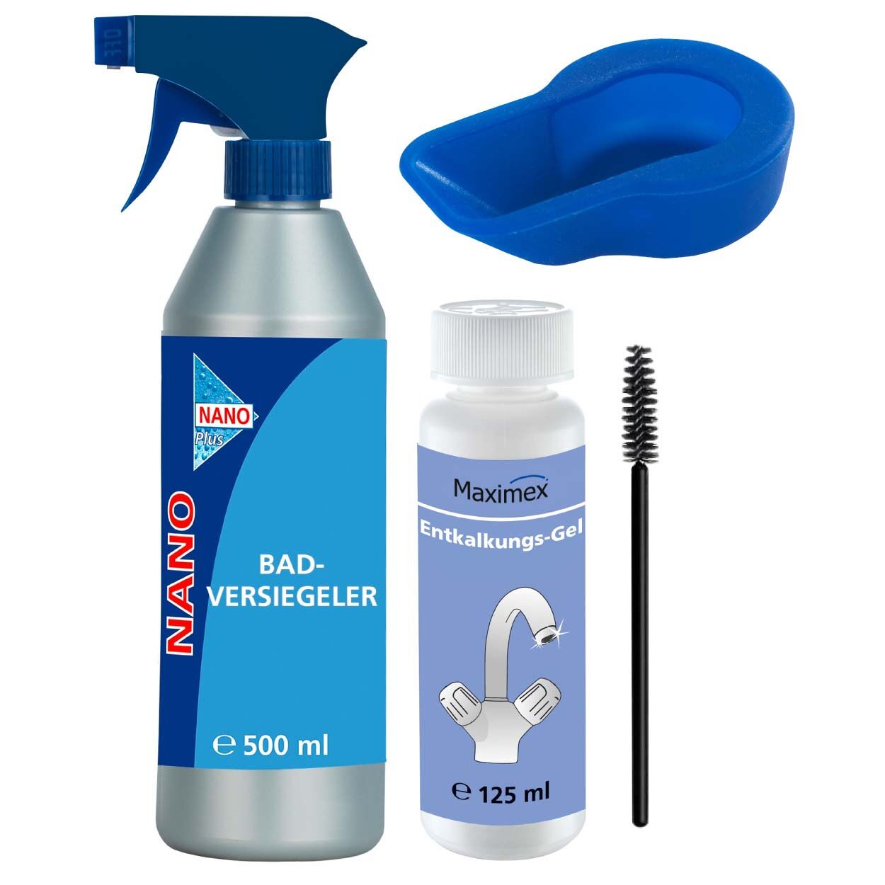 Anti-Kalk Spezial Set für das ganze Badezimmer, 3 teilig Anti-Kalk Spezial Set für das ganze Badezimmer, 3 teilig