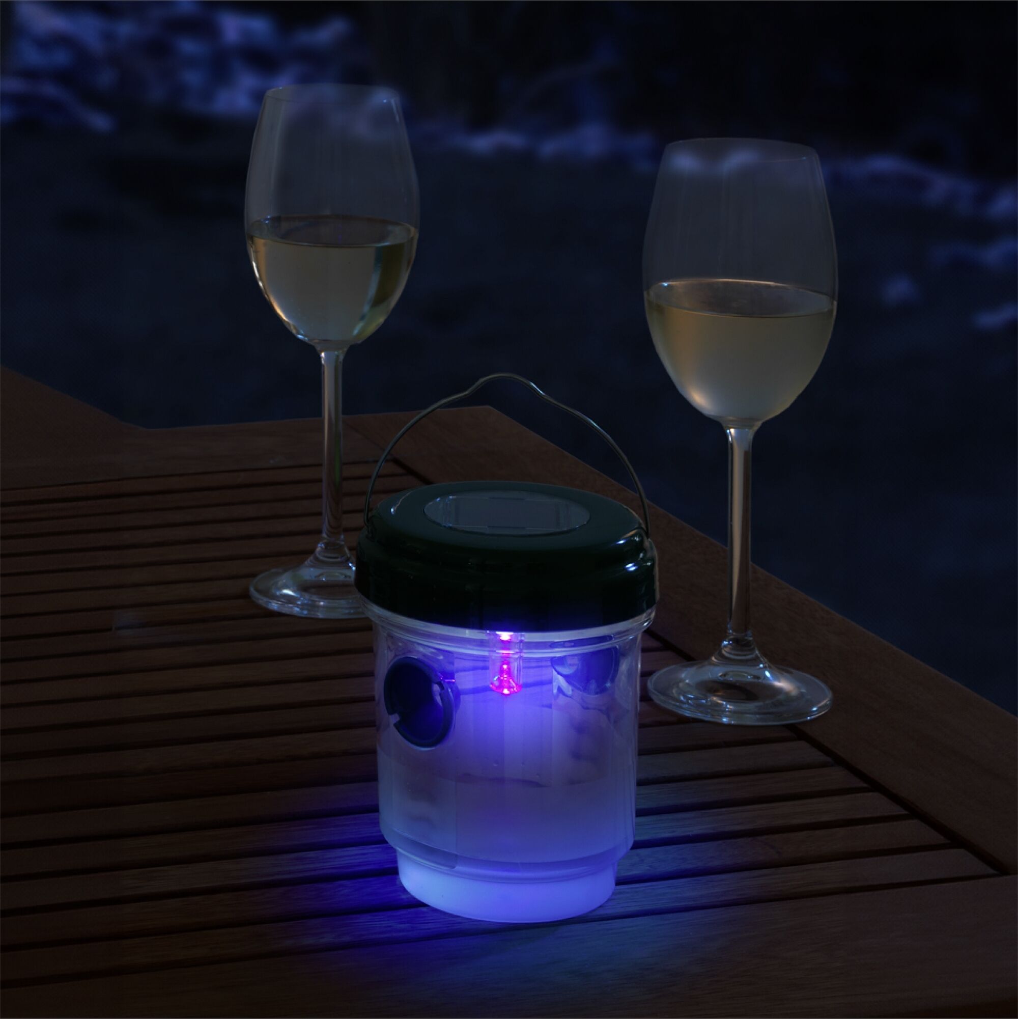 LED Solar-Insektenfalle 2er Set