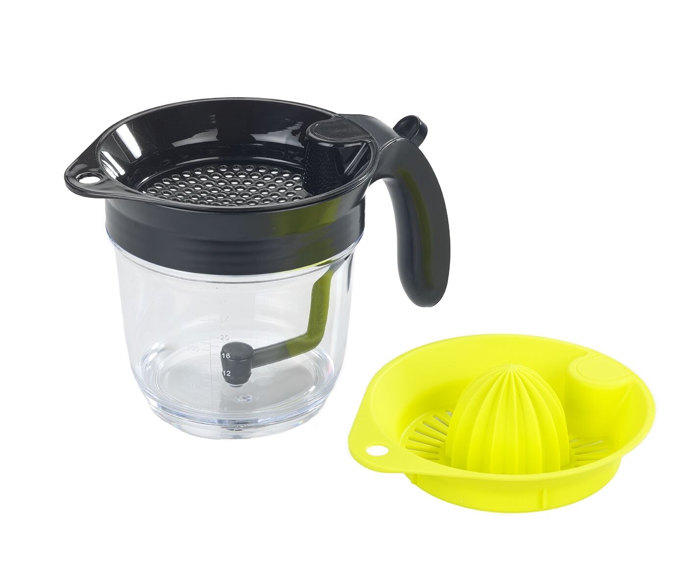Fettabscheider, Zitruspresse & Messbecher 3in1