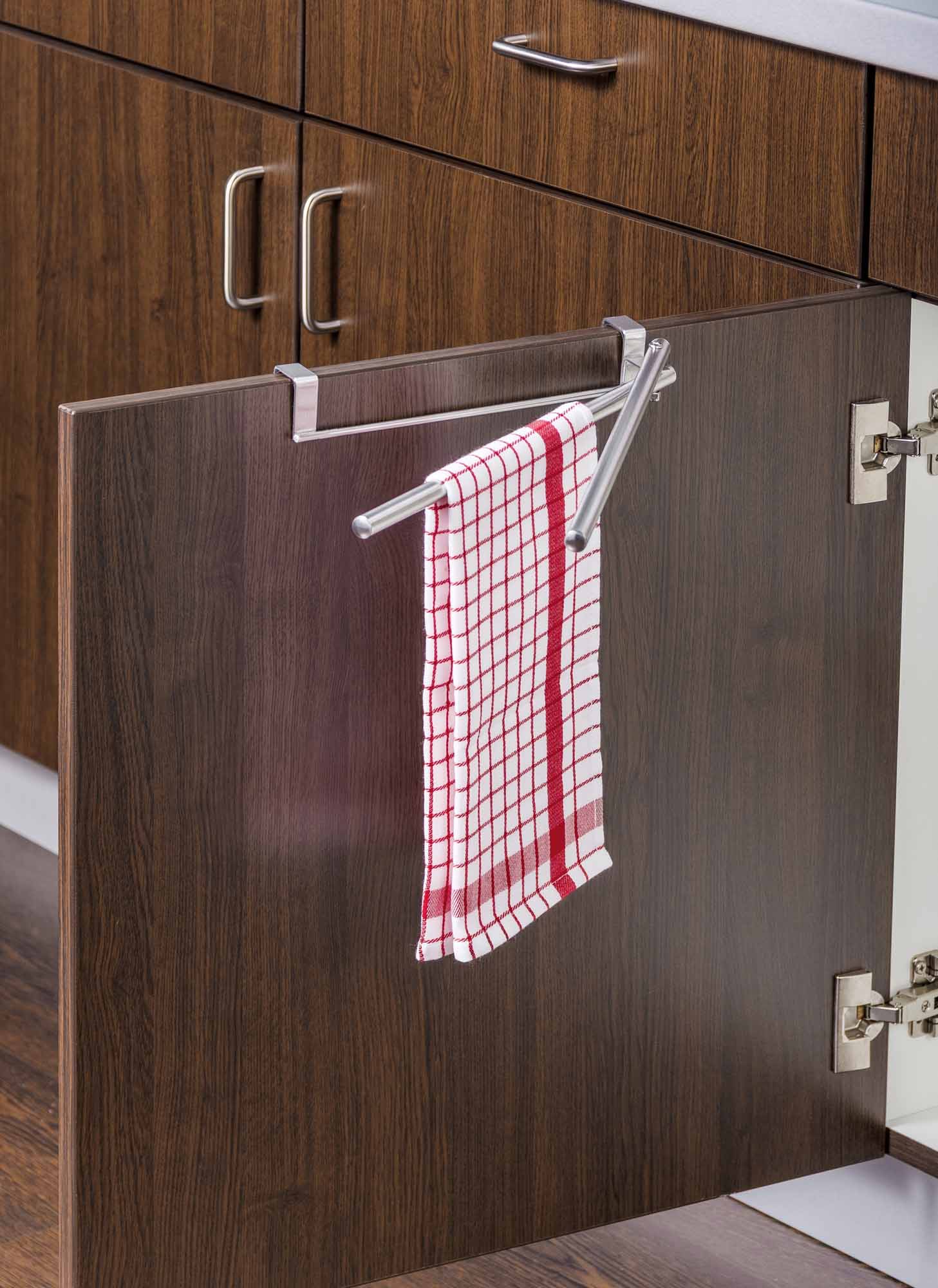 Tür-Handtuchhalter mit Schwenkarmen