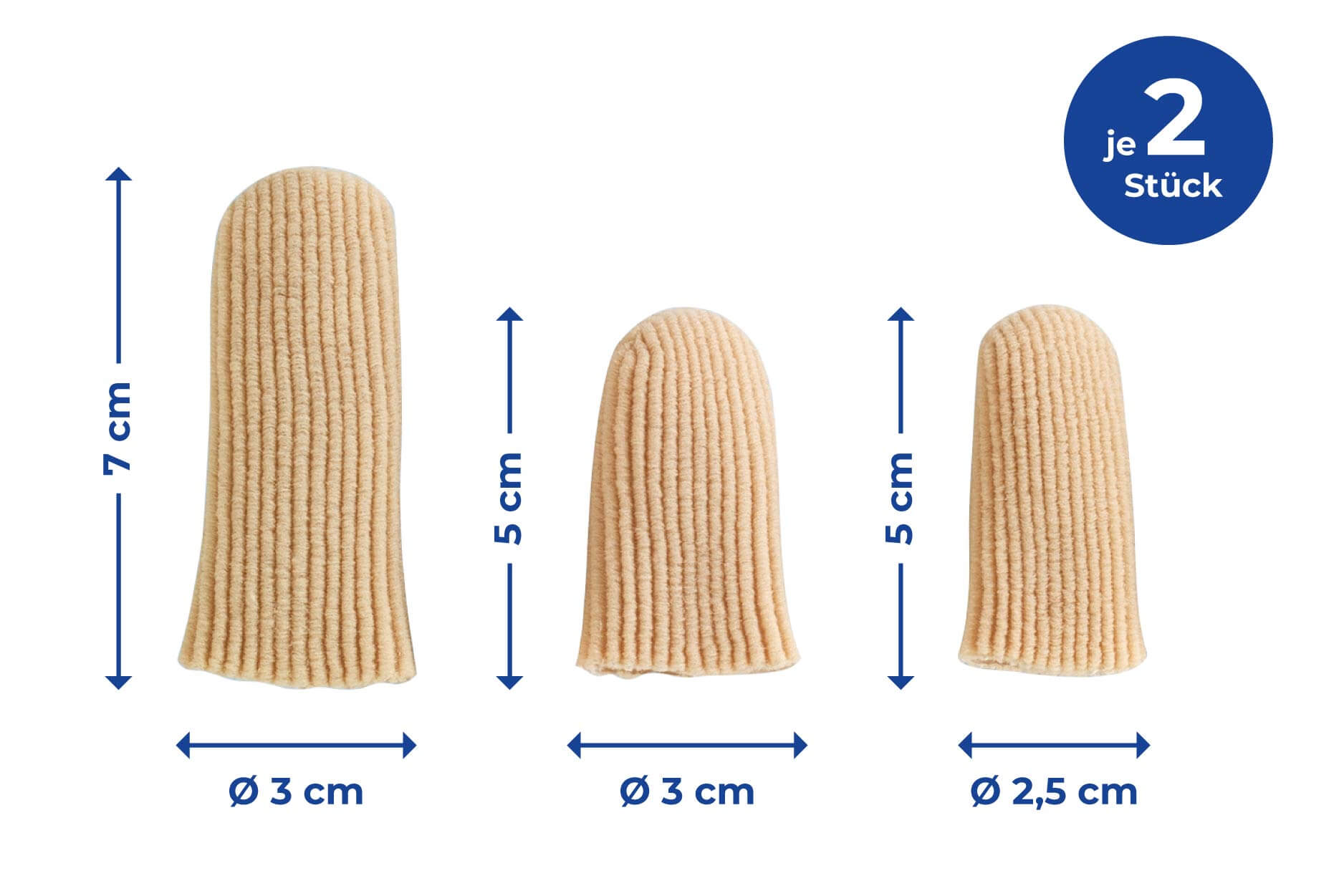 Finger-& Zehenschutz Soft 6tlg. Finger-& Zehenschutz Soft 6tlg.