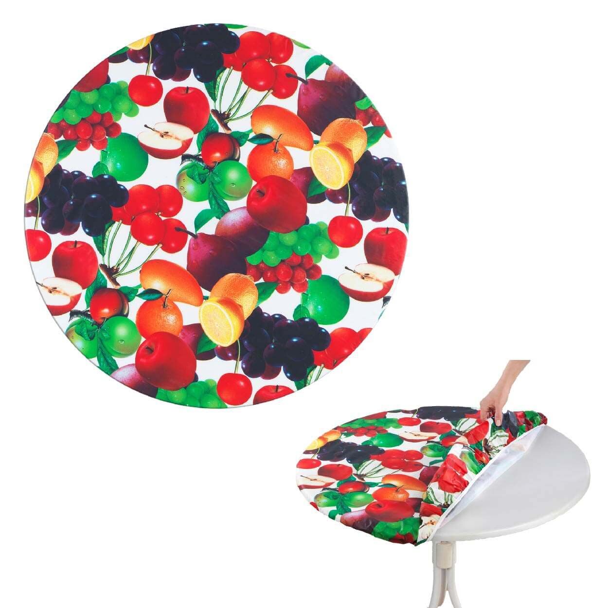 Spann-Tischdecke Obst Spann-Tischdecke Obst
