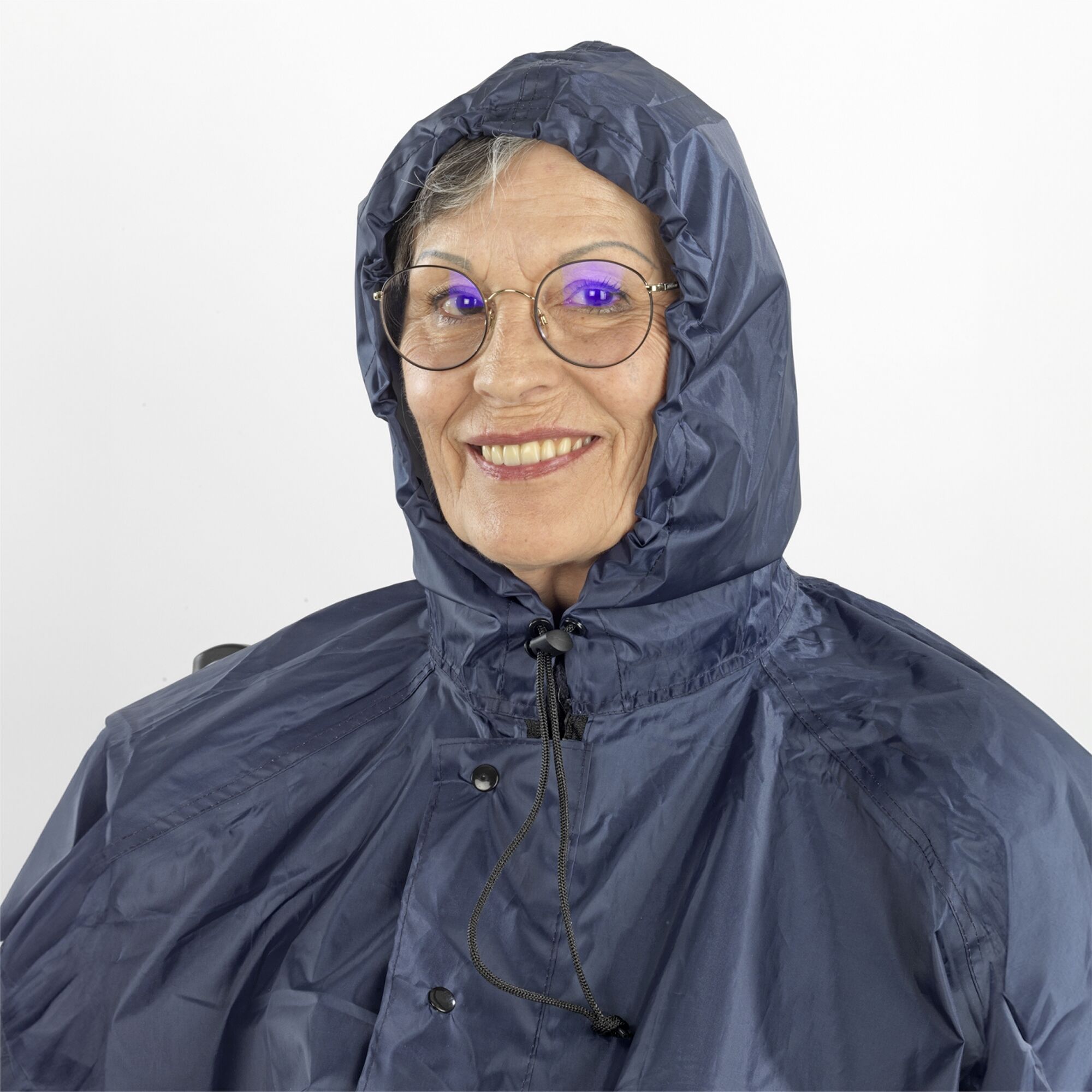 Rollstuhl-Regencape mit Ärmeln Rollstuhl-Regencape mit Ärmeln