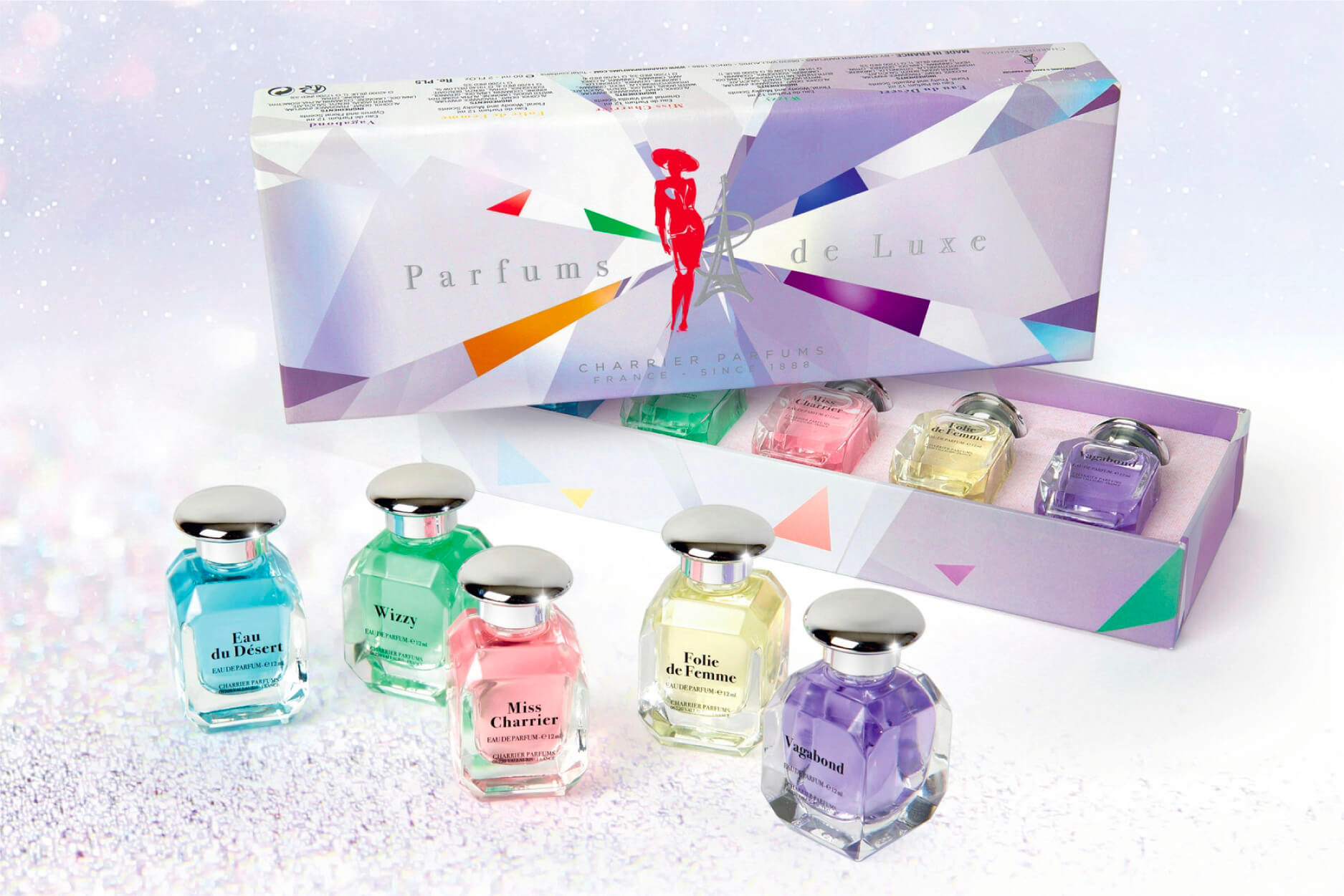 Parfum Miniatur-Flakons 5 Stück, 60 ml