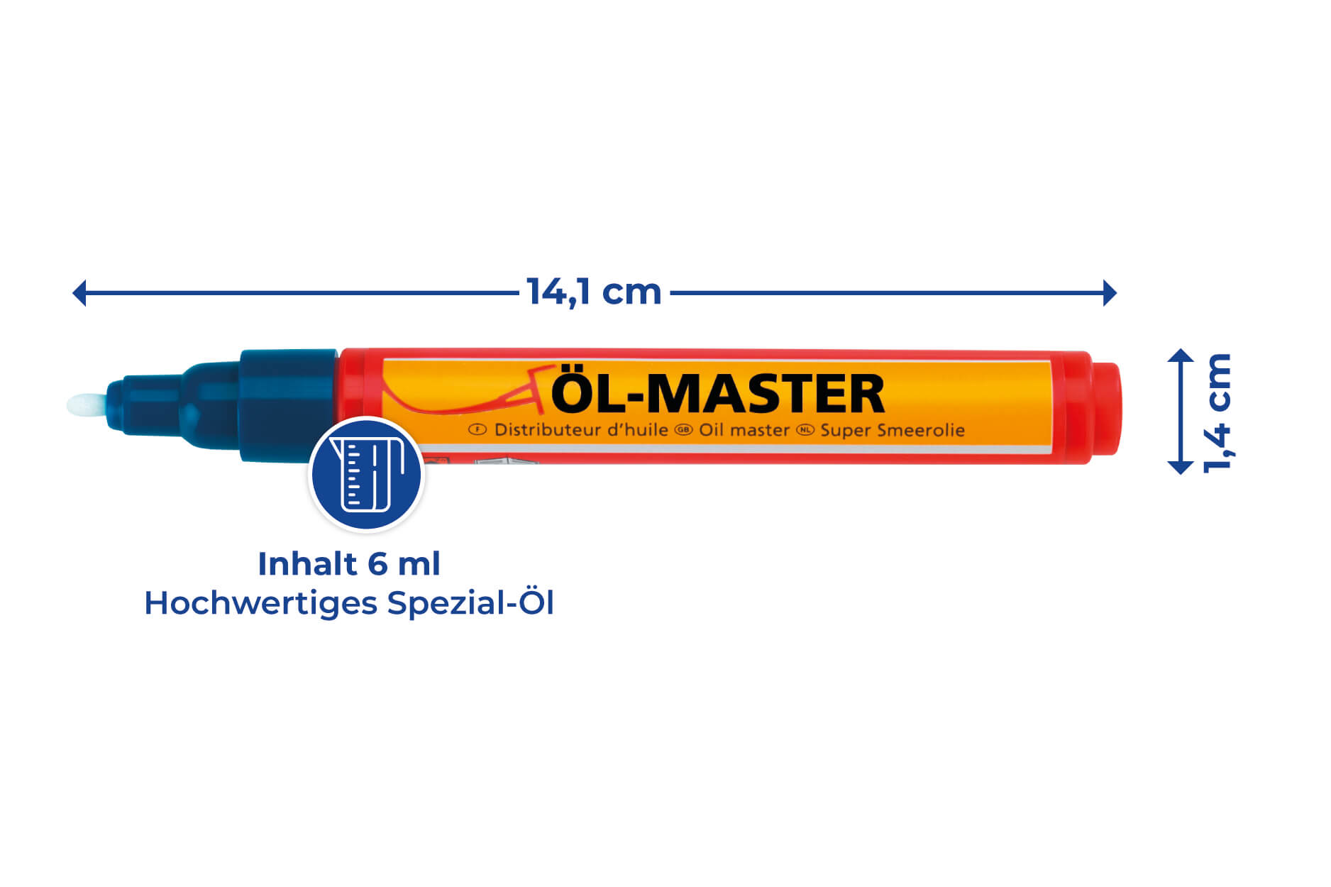 Öl-Master, 1 Stück, 6 ml Öl-Master, 1 Stück, 6 ml