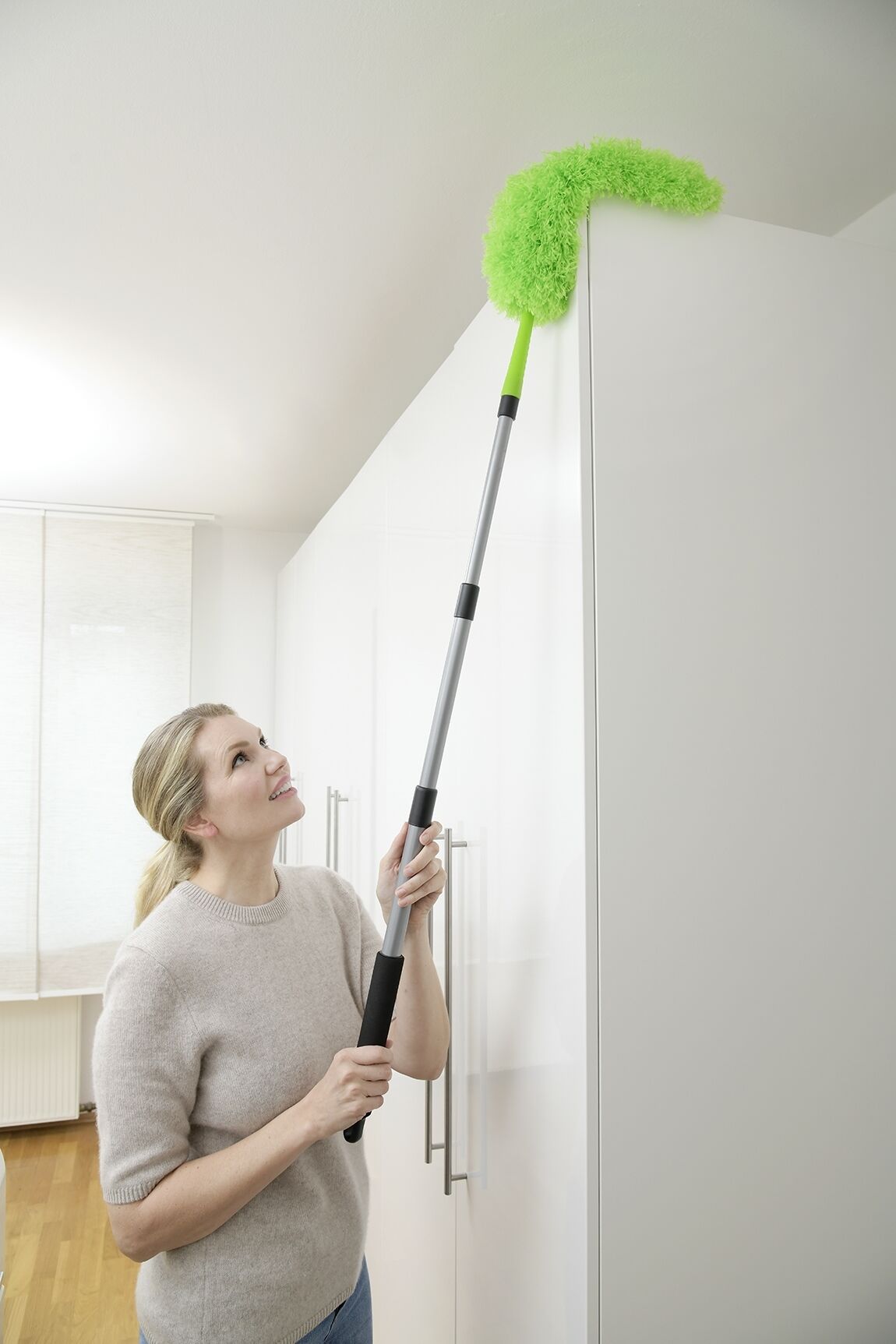 Teleskopstiel mit Komfortgriff