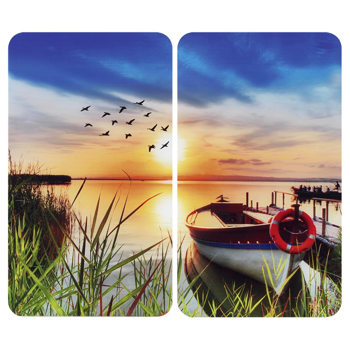 Abdeckplatte Universal 2er IDYLLE AM SEE