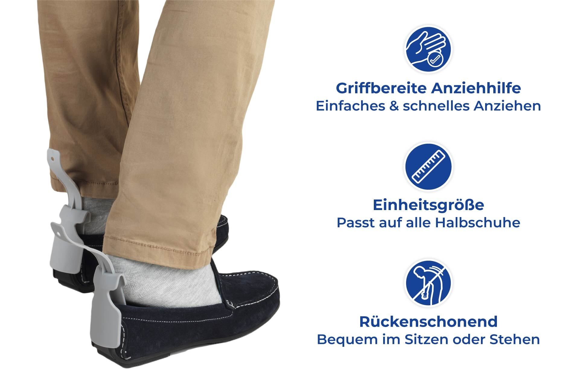 Schuhanzieher Easy, 2er Set Schuhanzieher Easy, 2er Set