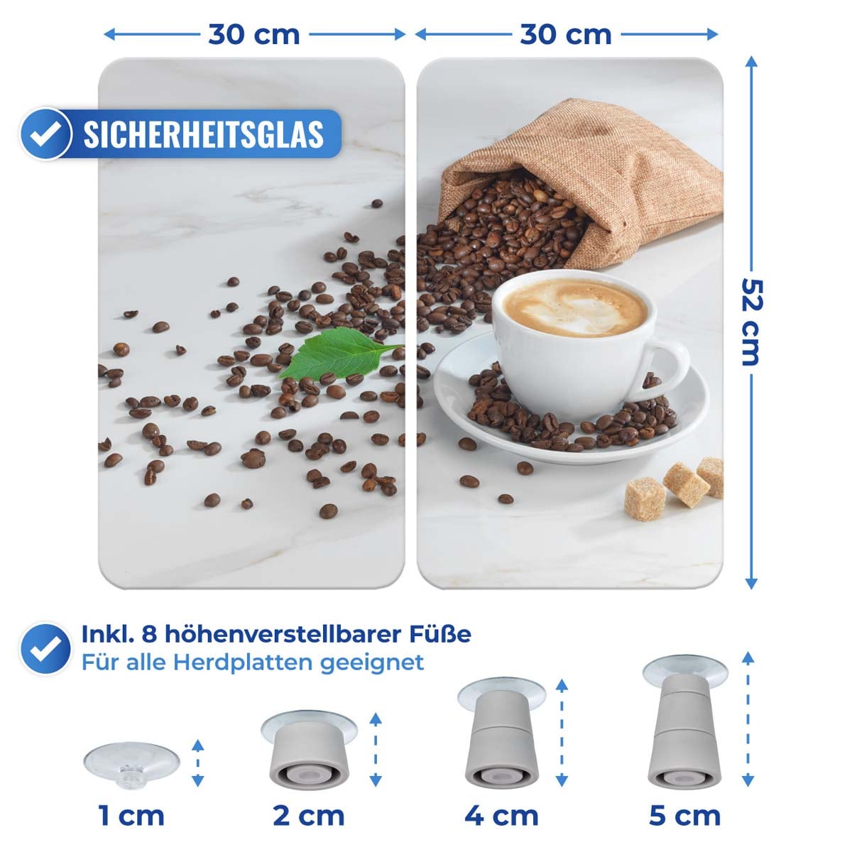 Abdeckplatte Universal 2er CAFÉ AROMATICA Abdeckplatte Universal 2er CAFÉ AROMATICA