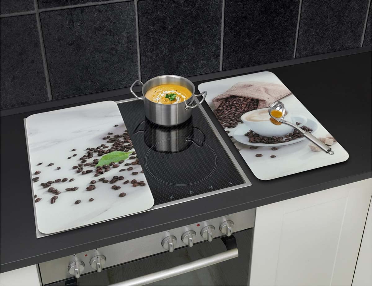 Abdeckplatte Universal 2er CAFÉ AROMATICA