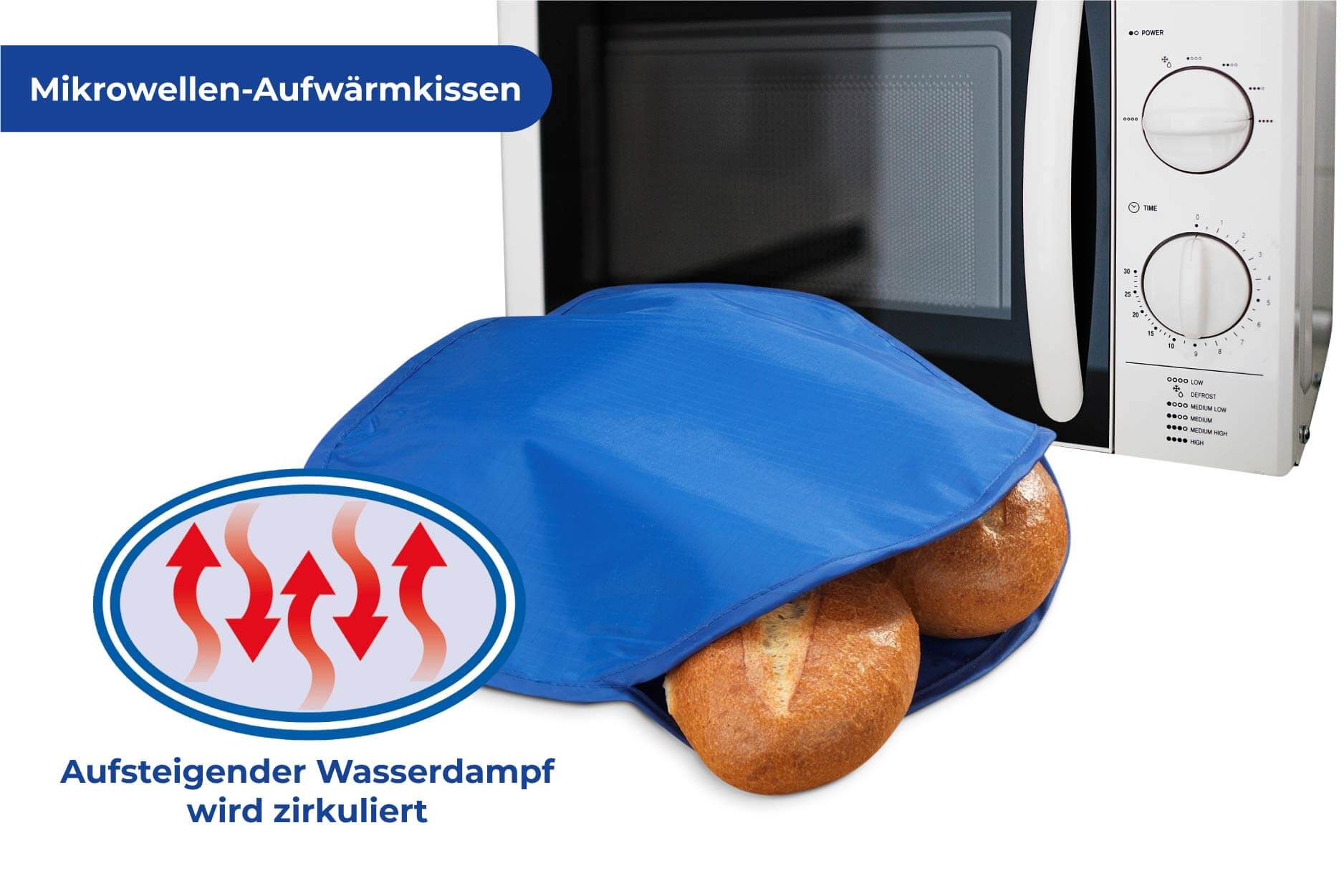 Mikrowellen-Aufwärmkissen Mikrowellen-Aufwärmkissen