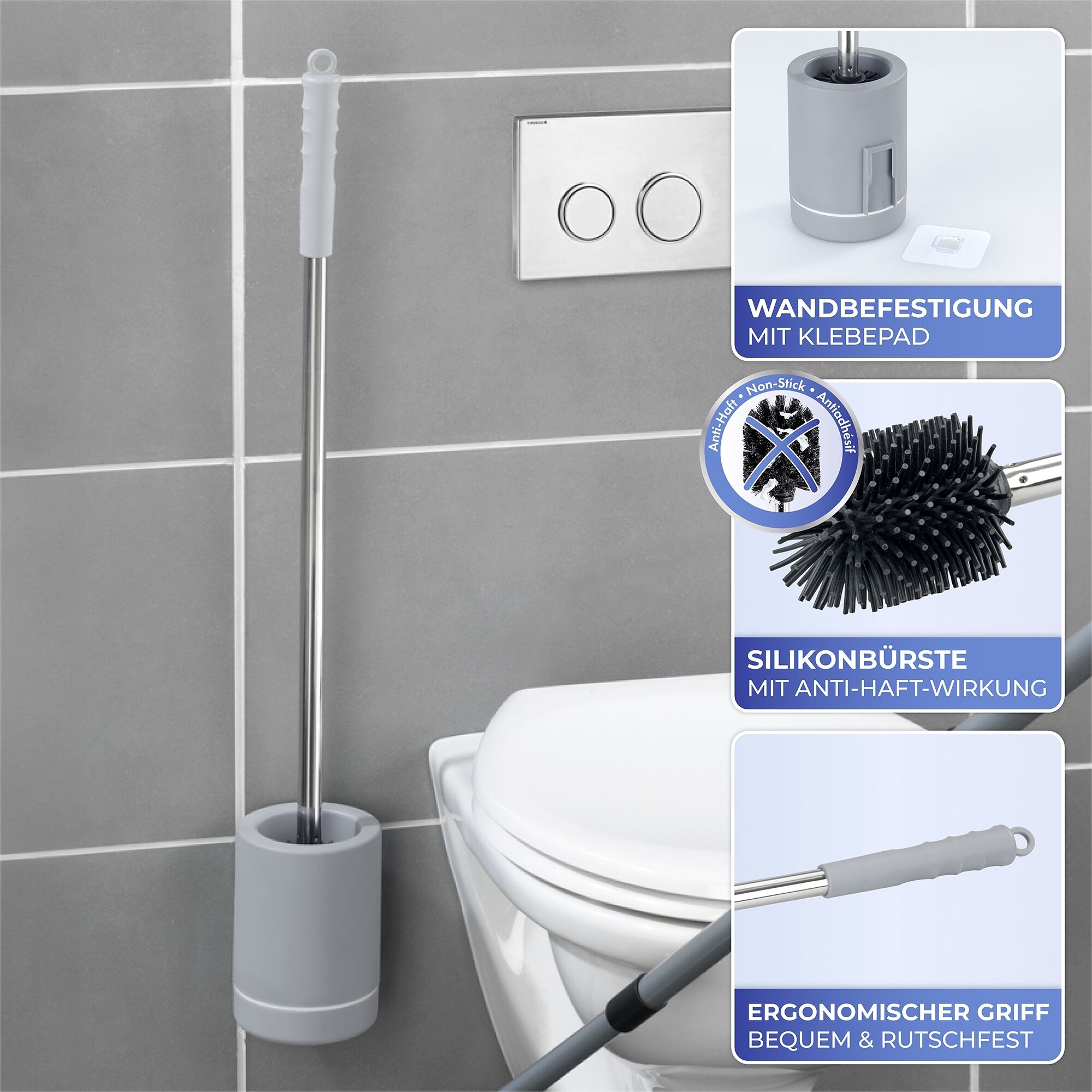 WC-Hygiene Bürste extra lang