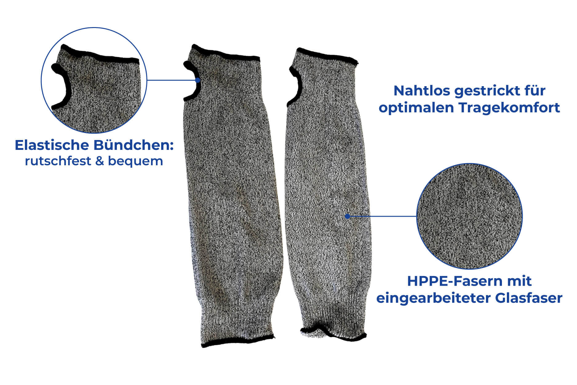 Schnittschutz-Armlinge, Einheitsgröße