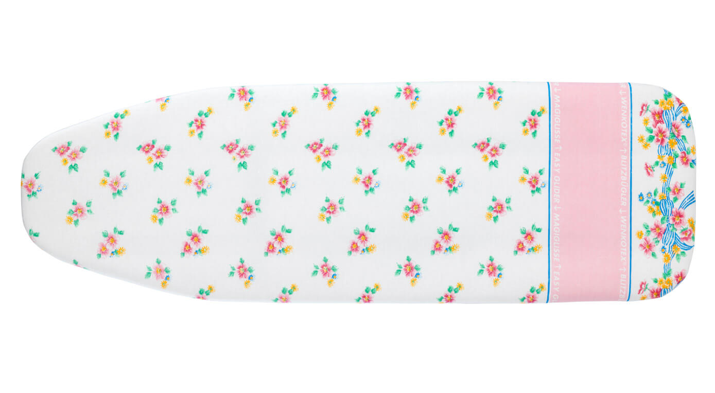 Blitzbügler-Bügeltischbezug Blütenpracht, 128 x 54 cm Blitzbügler-Bügeltischbezug Blütenpracht, 128 x 54 cm