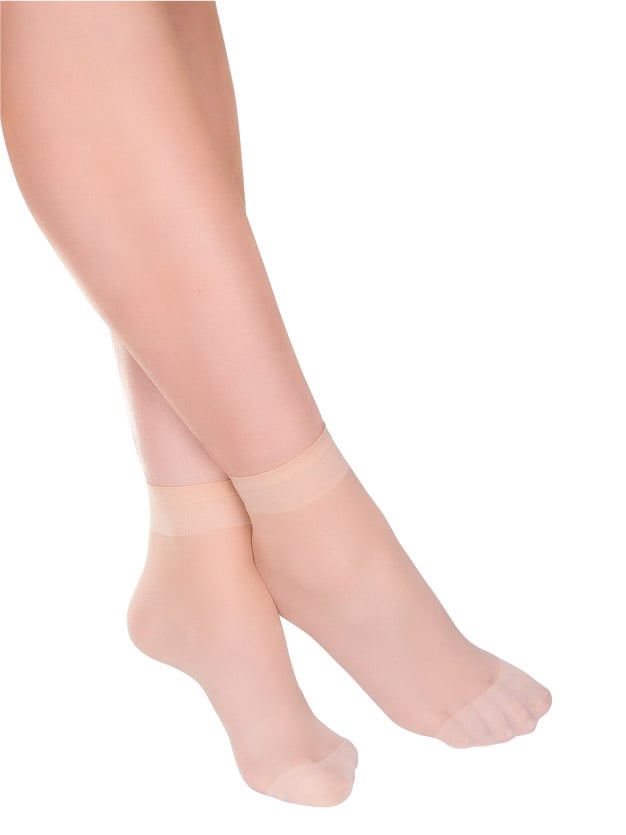 Paar Socken, ohne Stützende 10 Sitz Maximex Einschneiden, perfekter