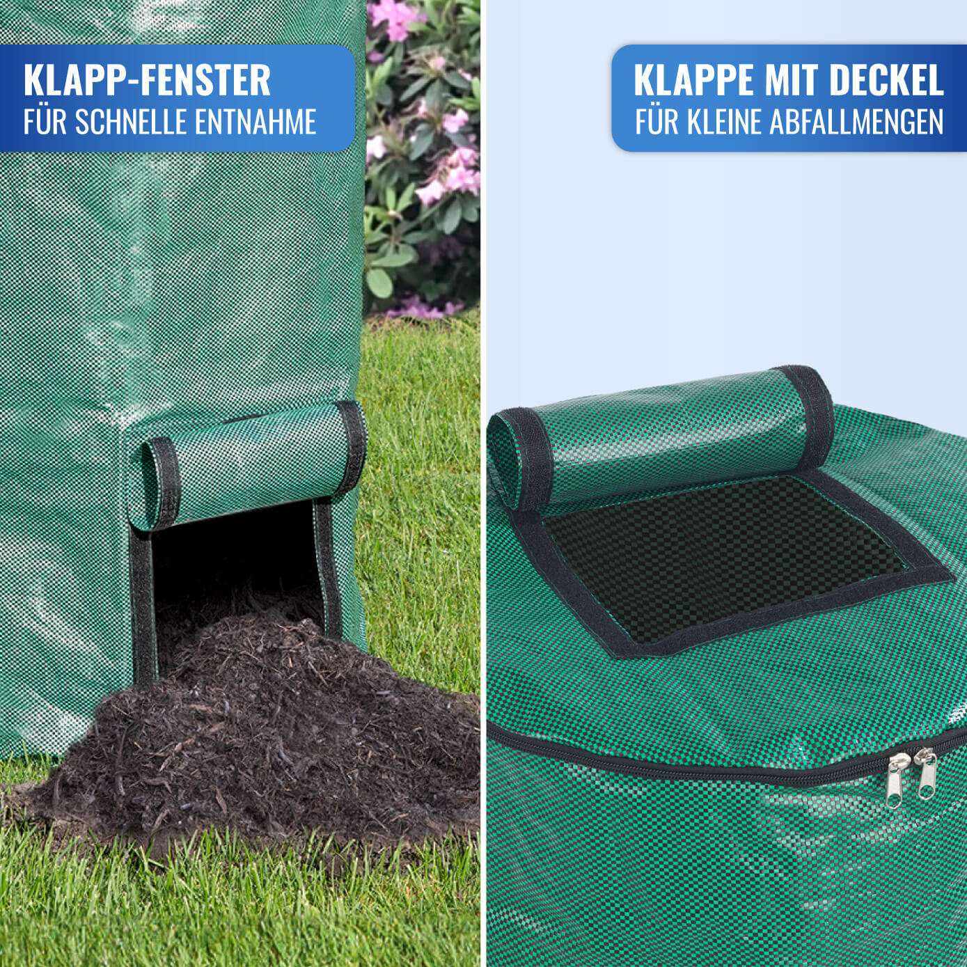 Komposter faltbar 2er Set