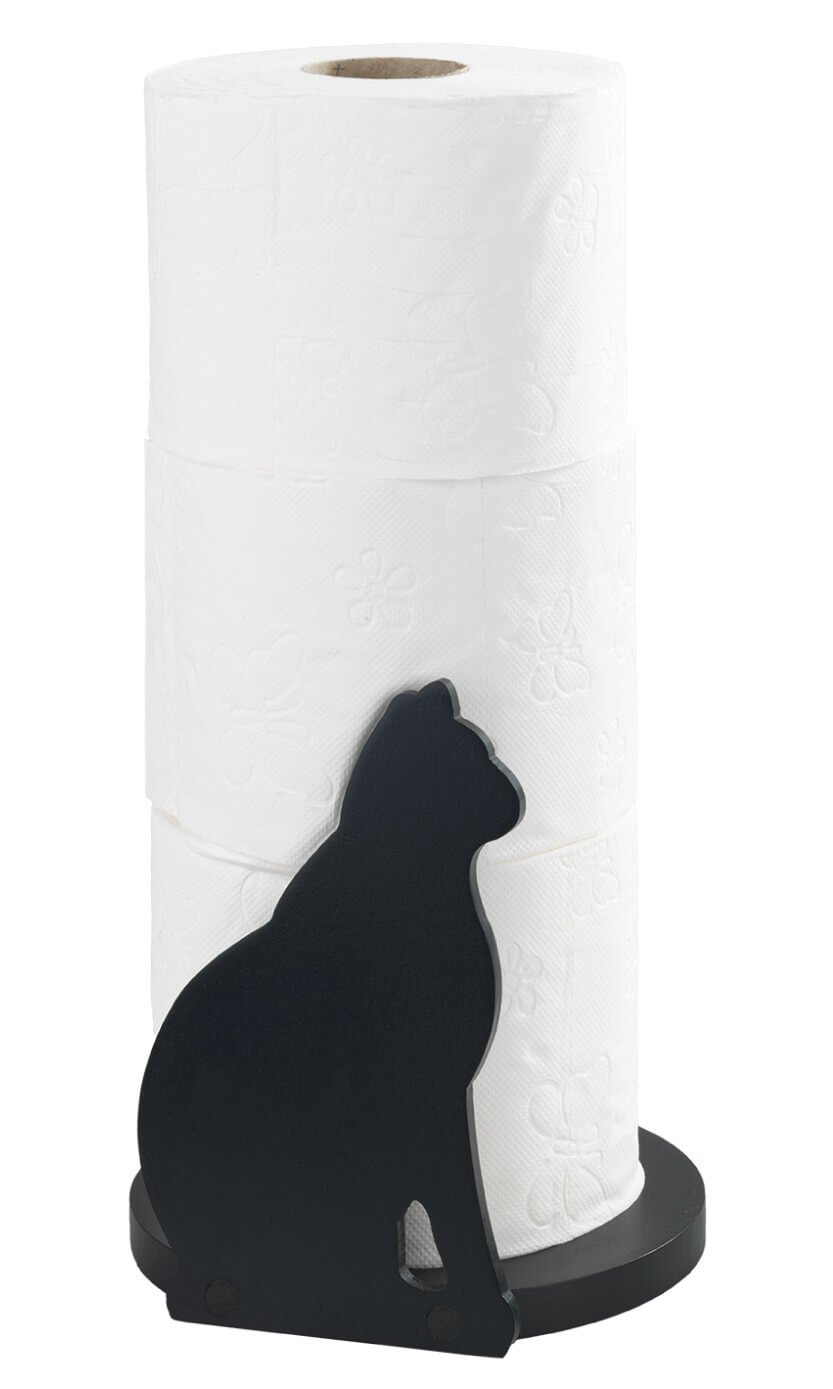 Papierrollenhalter Katze