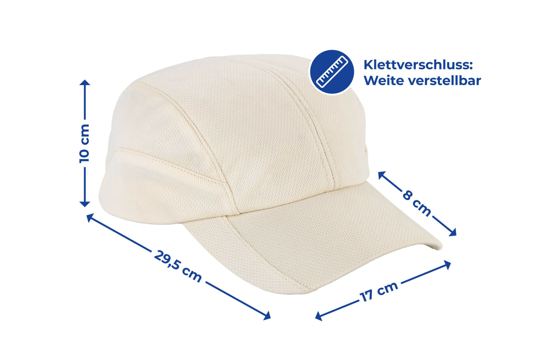 Kühlungsmütze Beige