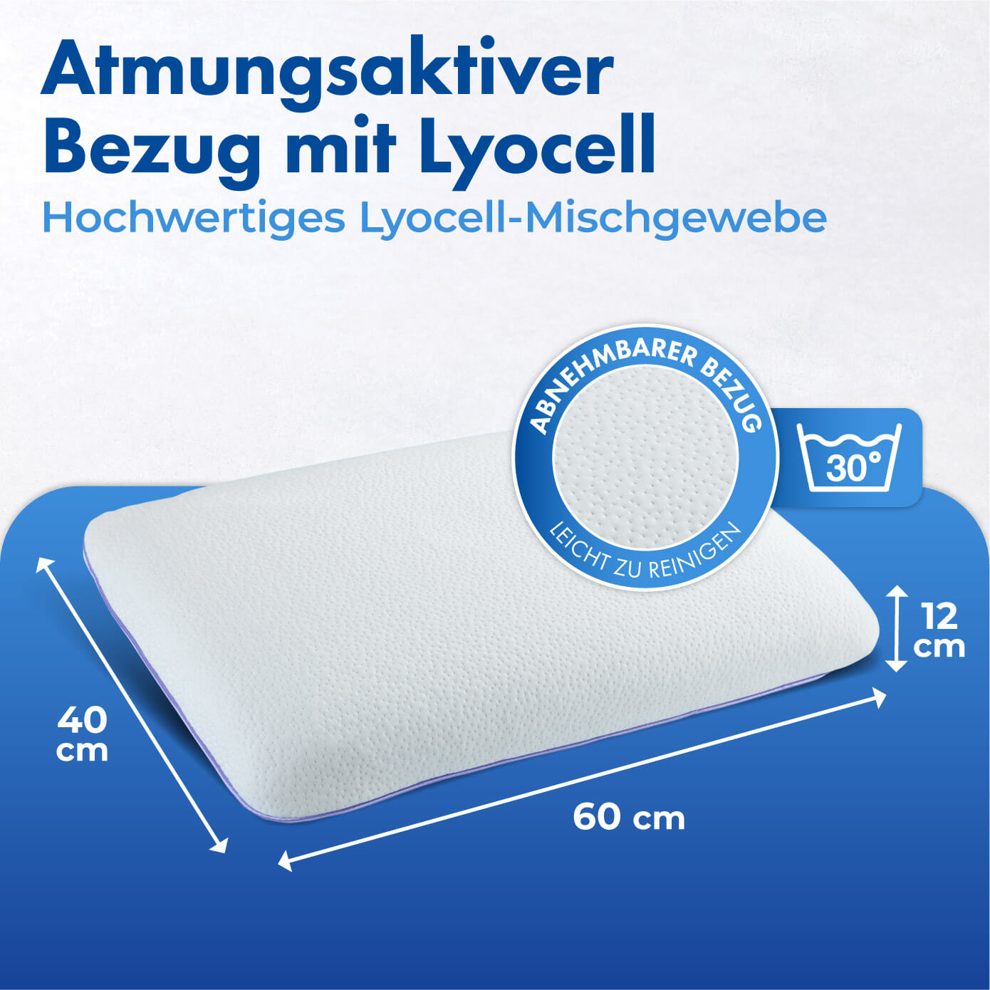 Visco-Nackenstützkissen Lavendel Visco-Nackenstützkissen Lavendel