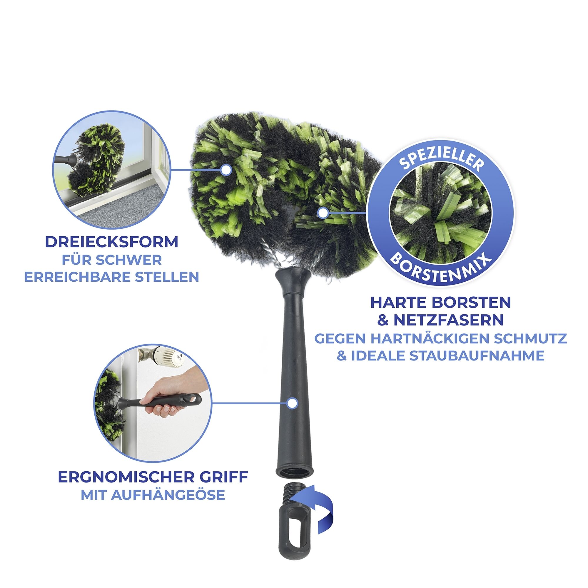 Eck-Staubbürste 3in1 Eck-Staubbürste 3in1
