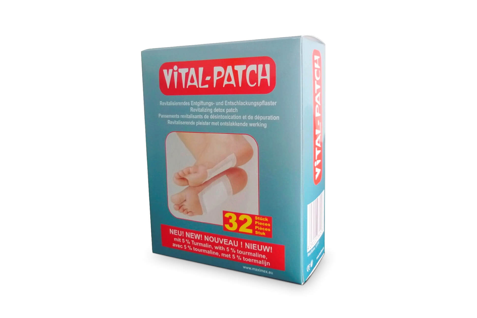 Vital-Patch-Fußpflaster (Detox) 32 Stück