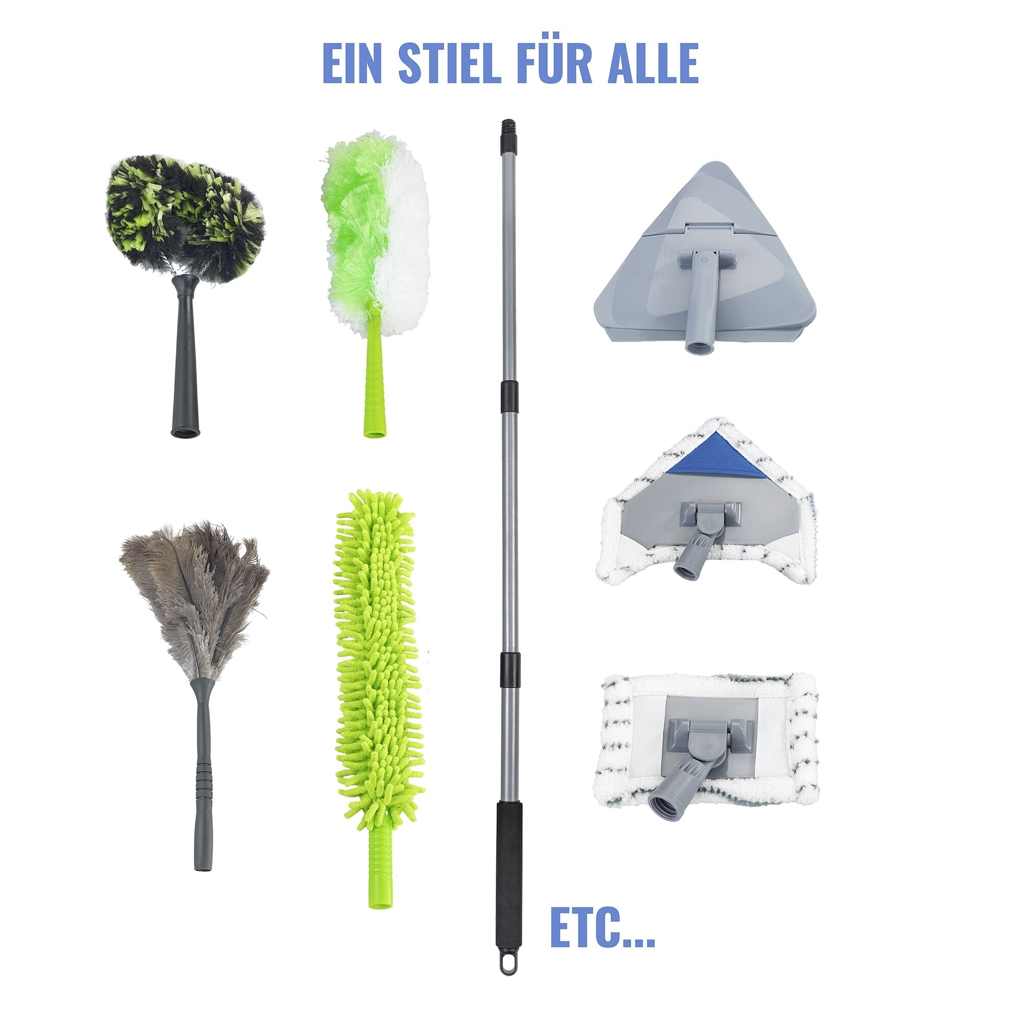Teleskopstiel mit Komfortgriff