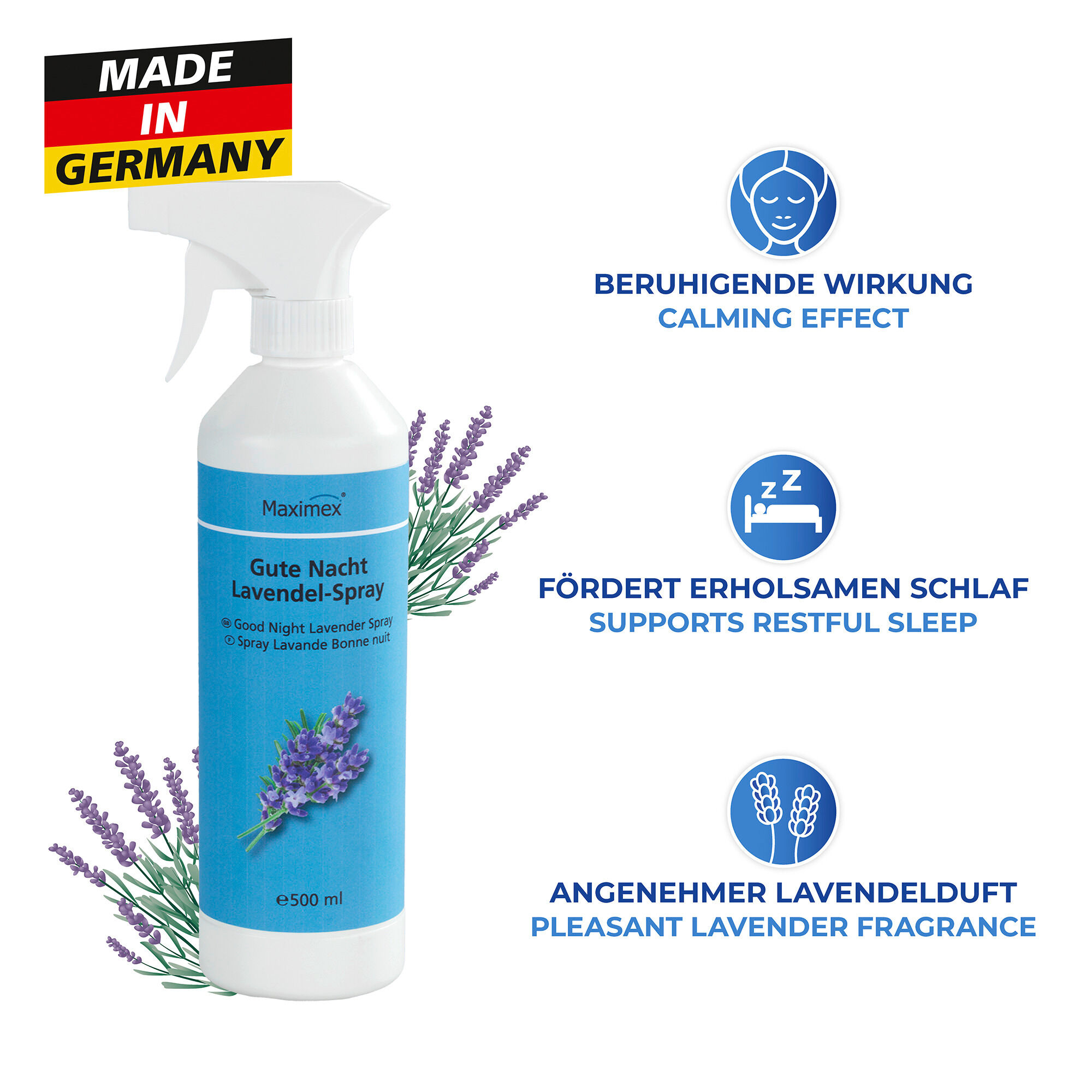 Gute Nacht LAVENDEL-Spray 500ml