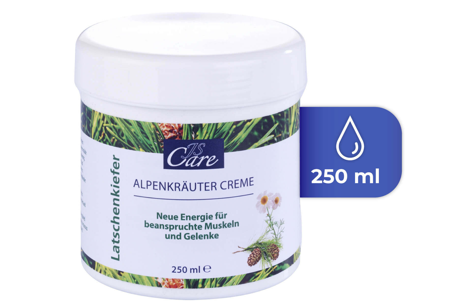 JS Care Latschenkiefer Alpenkräuter Creme, 250 ml