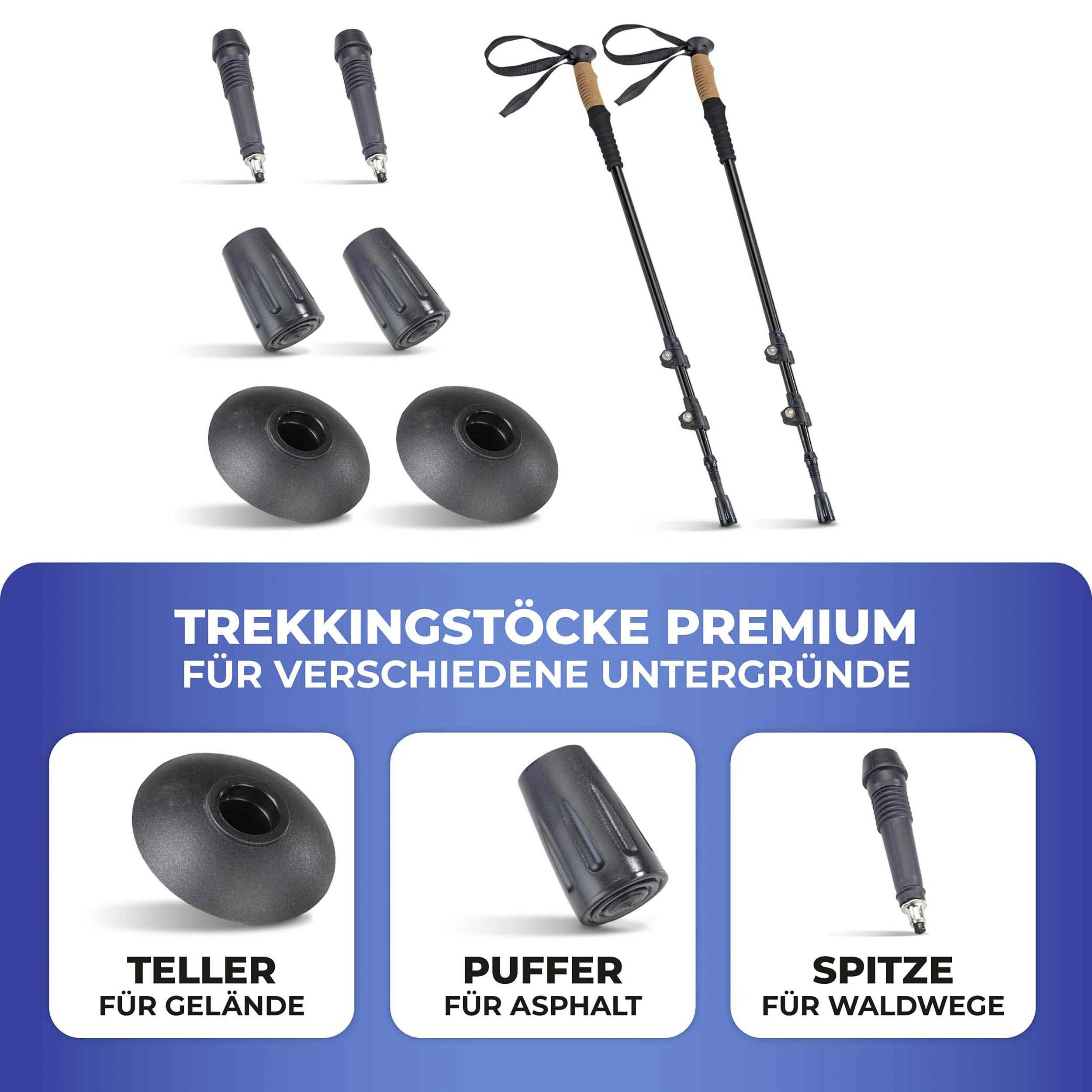 Trekkingstöcke Premium