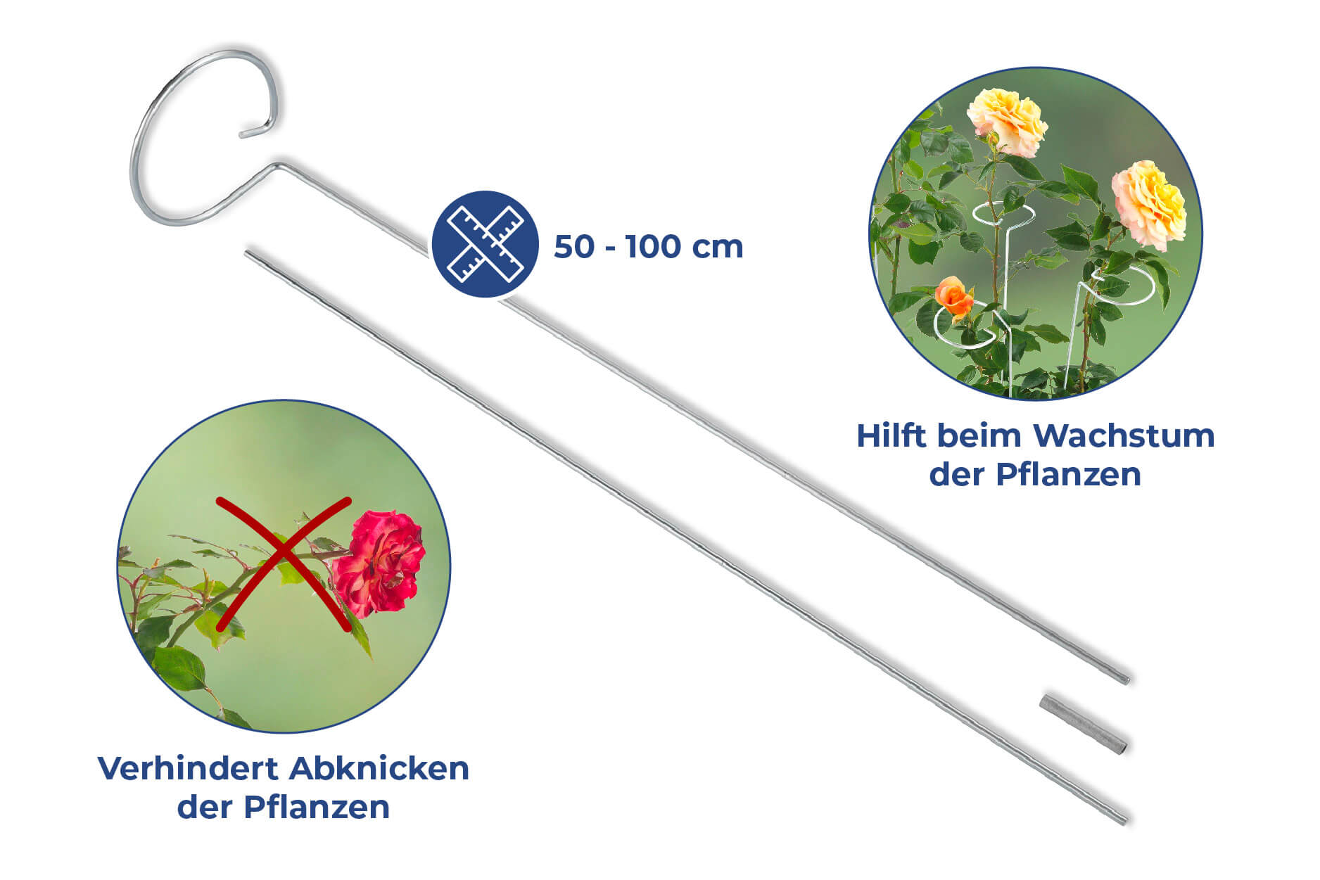 2in1 Blumenhalter 5er